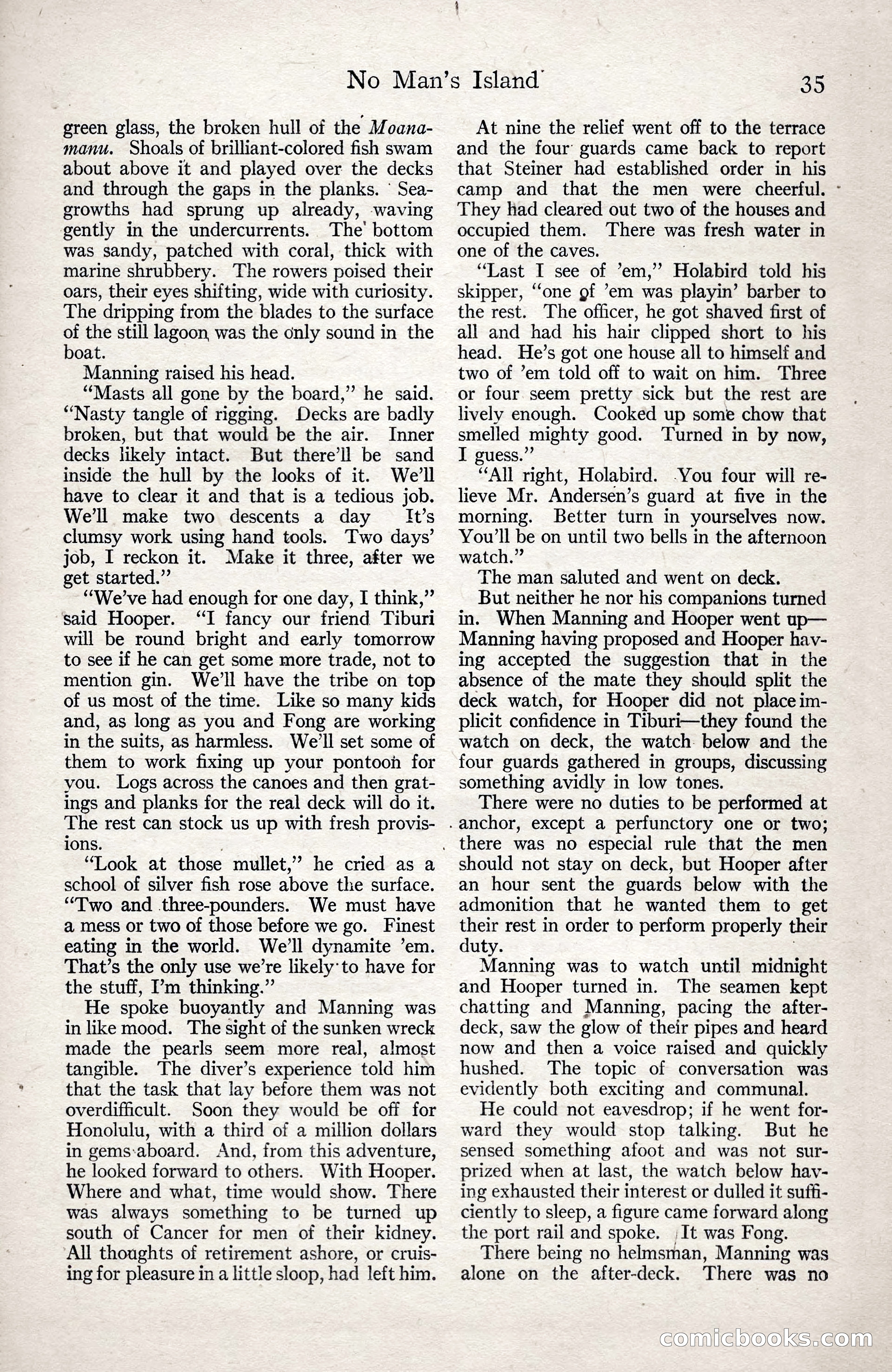Adventure Magazine, January 3, 1921 — page 45 of 204