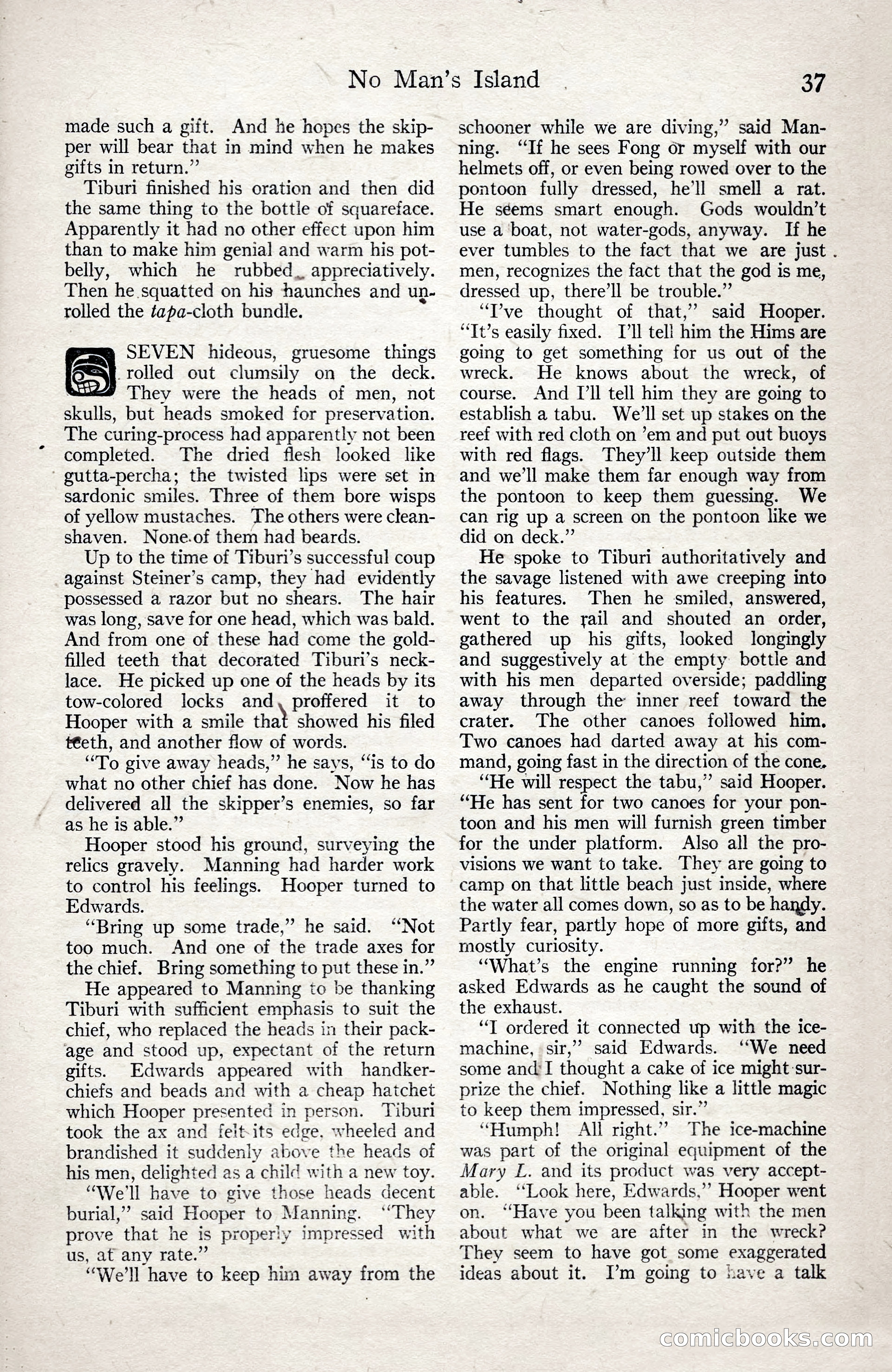 Adventure Magazine, January 3, 1921 — page 47 of 204