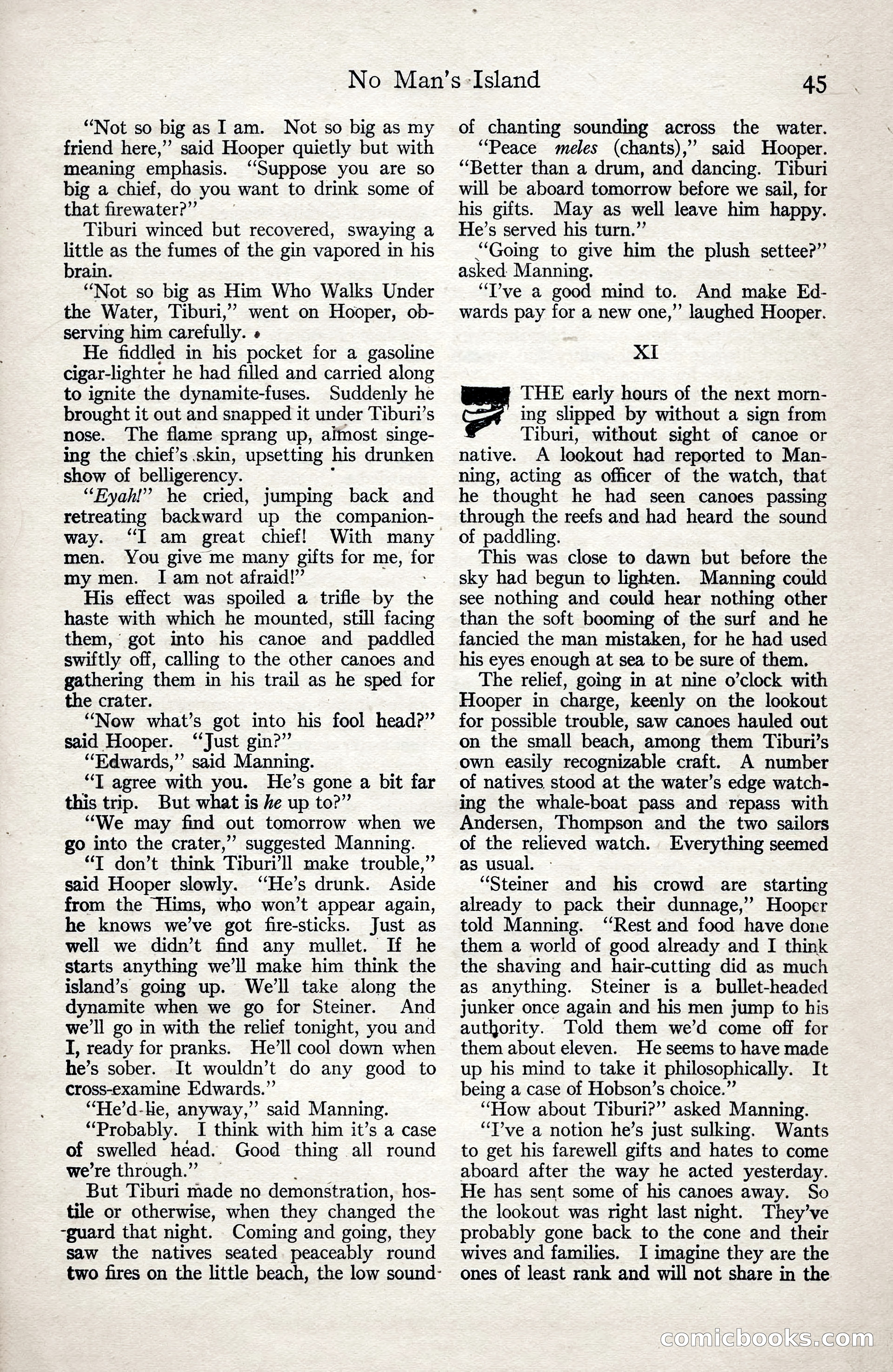 Adventure Magazine, January 3, 1921 — page 55 of 204