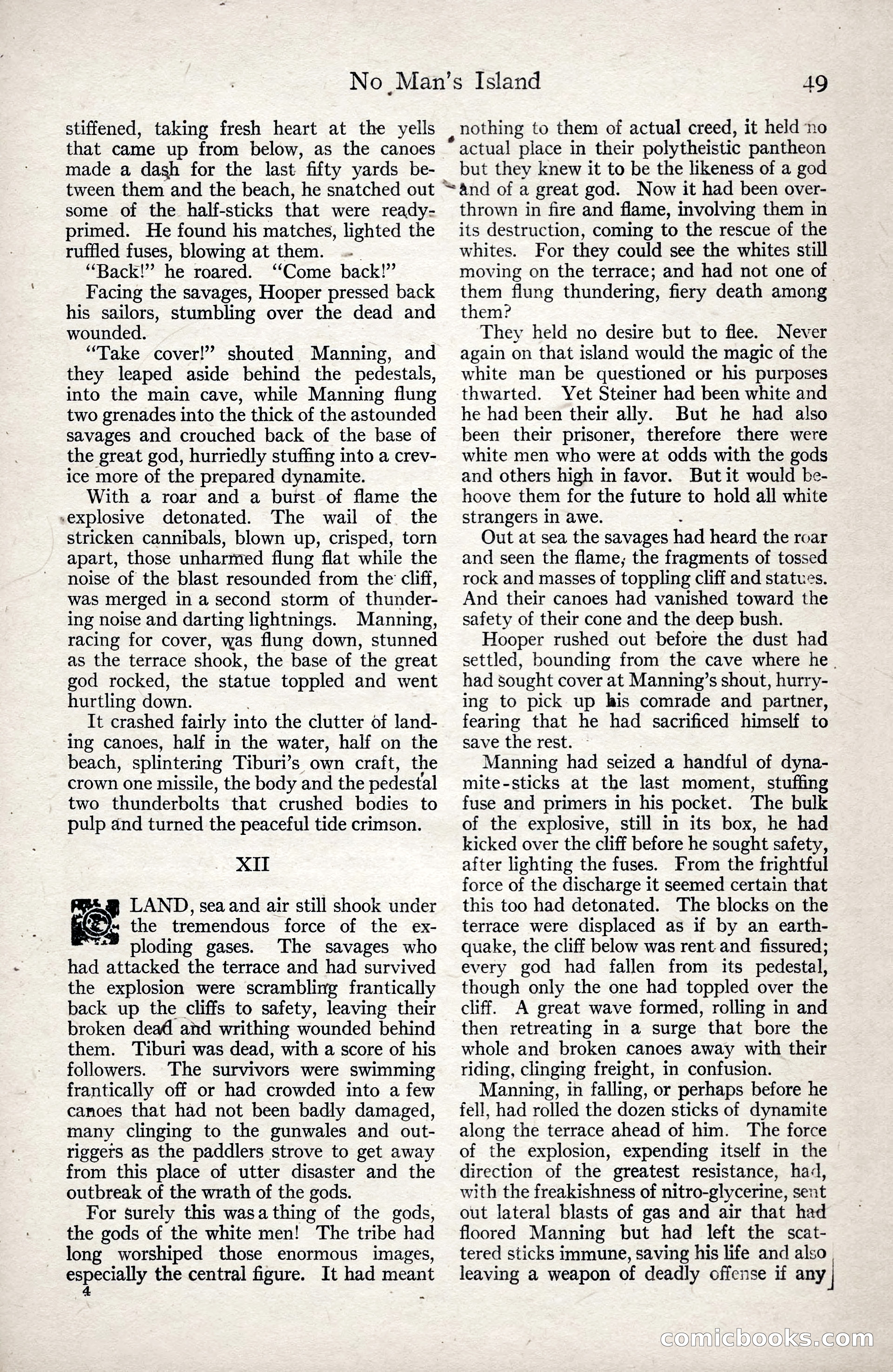 Adventure Magazine, January 3, 1921 — page 59 of 204