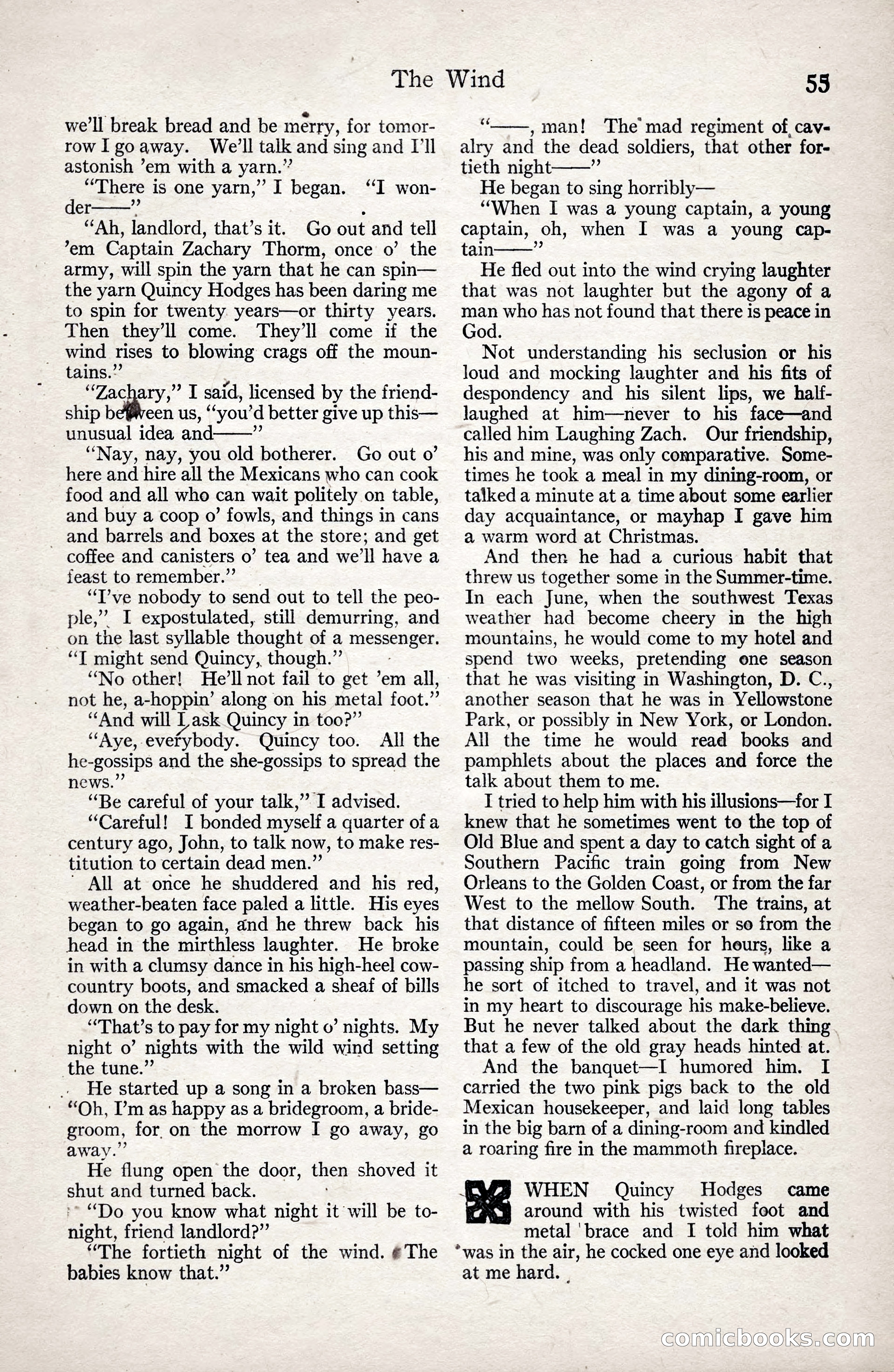 Adventure Magazine, January 3, 1921 — page 65 of 204
