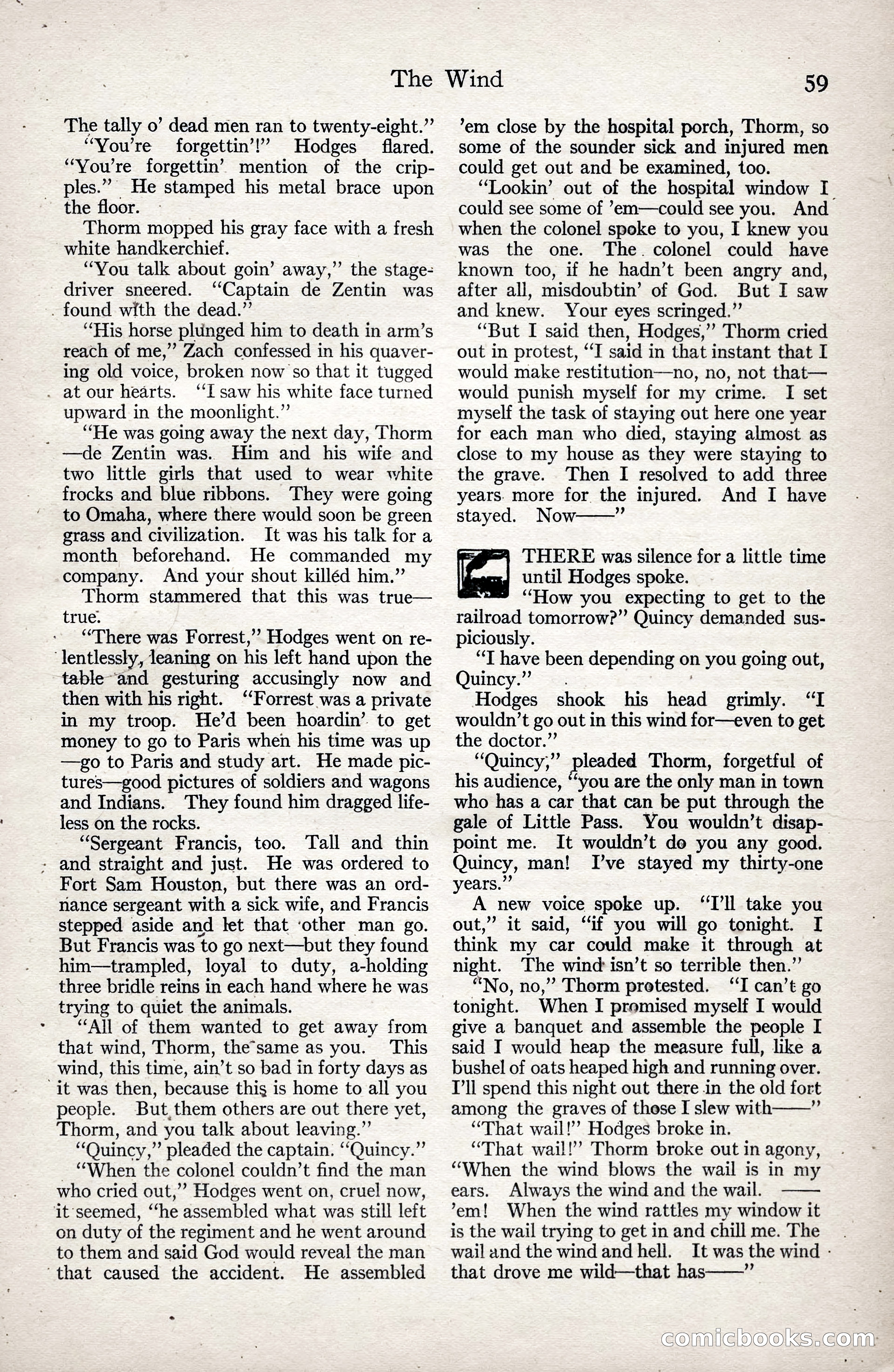 Adventure Magazine, January 3, 1921 — page 69 of 204