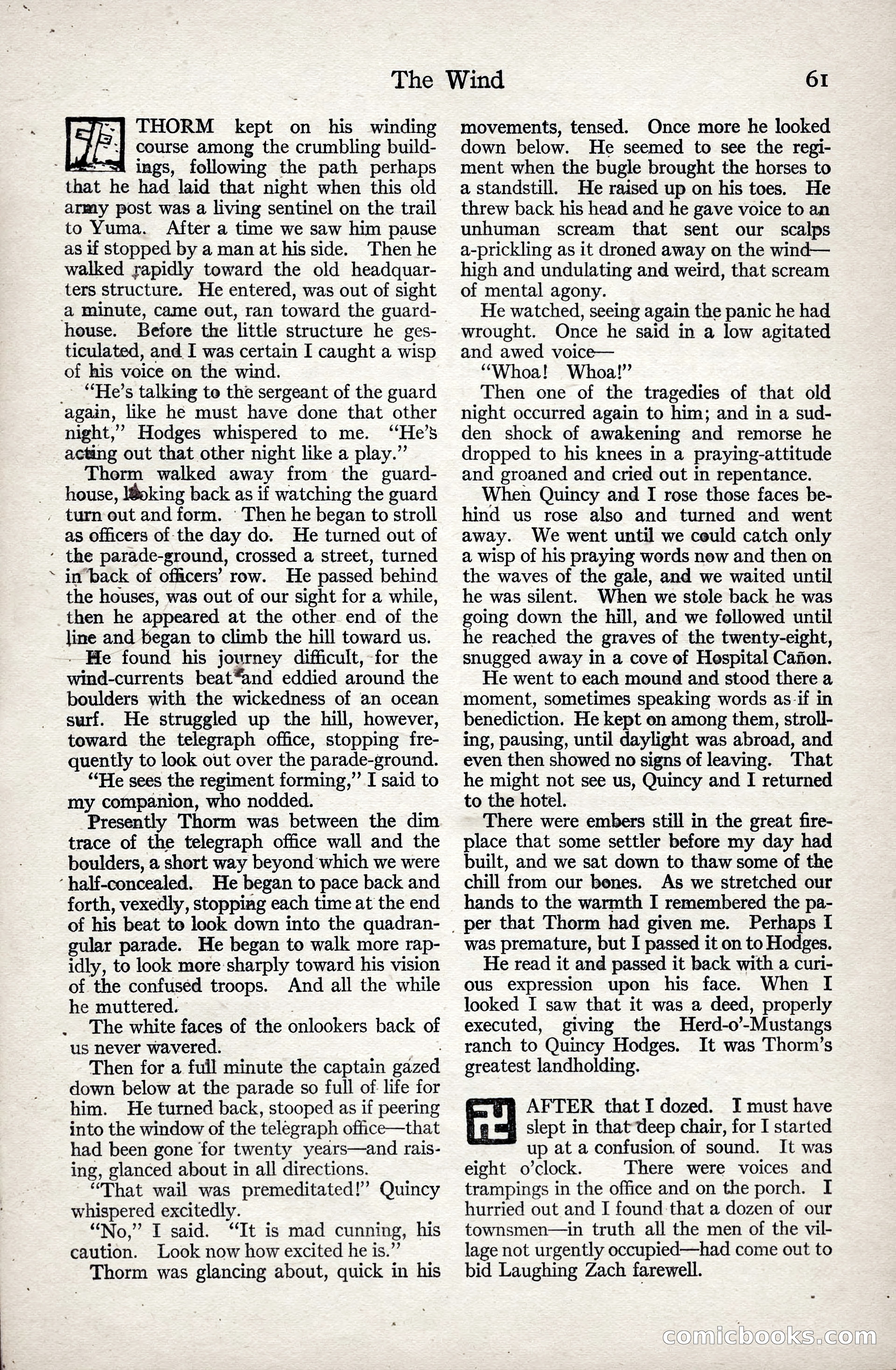 Adventure Magazine, January 3, 1921 — page 71 of 204