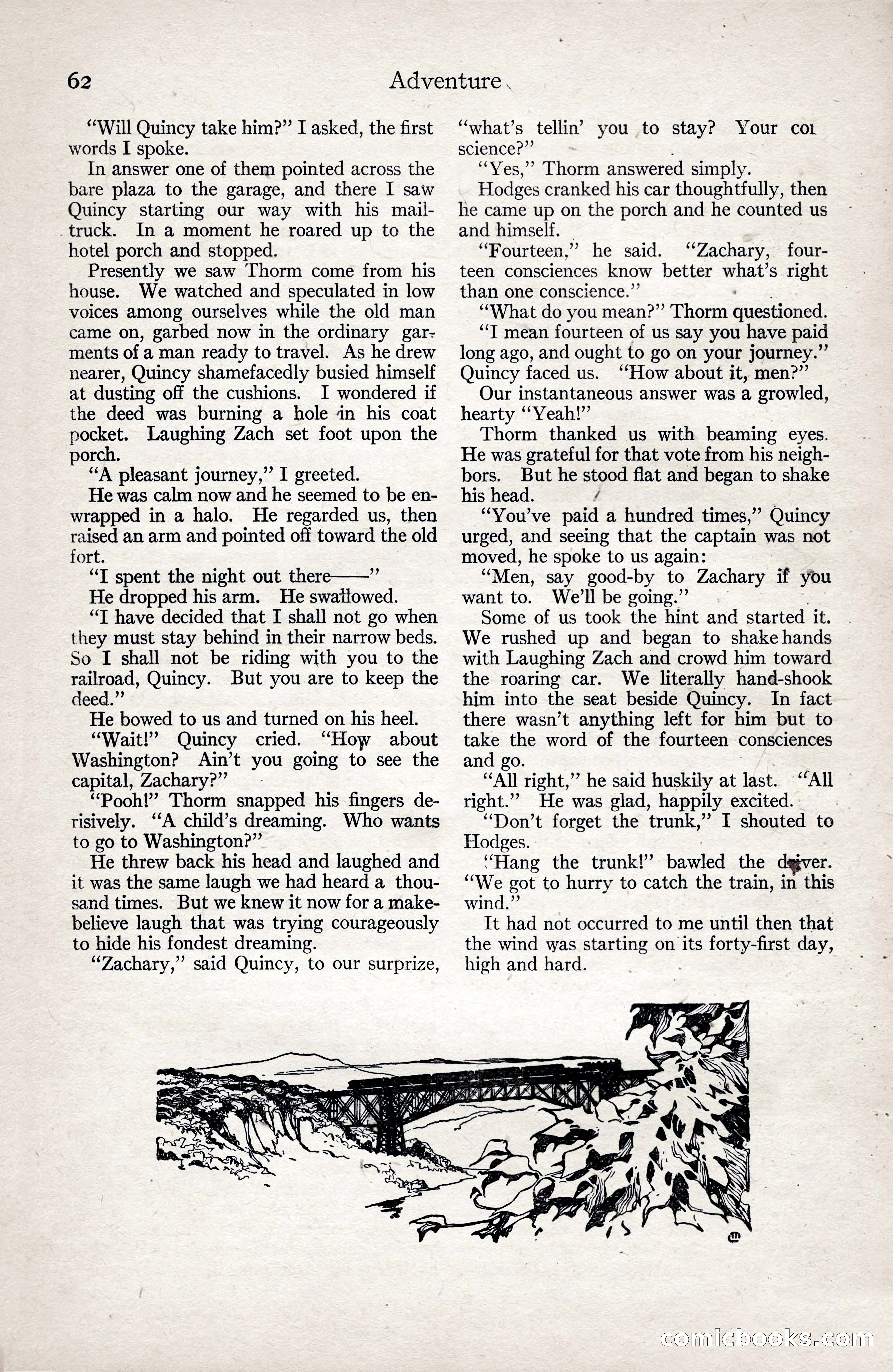 Adventure Magazine, January 3, 1921 — page 72 of 204