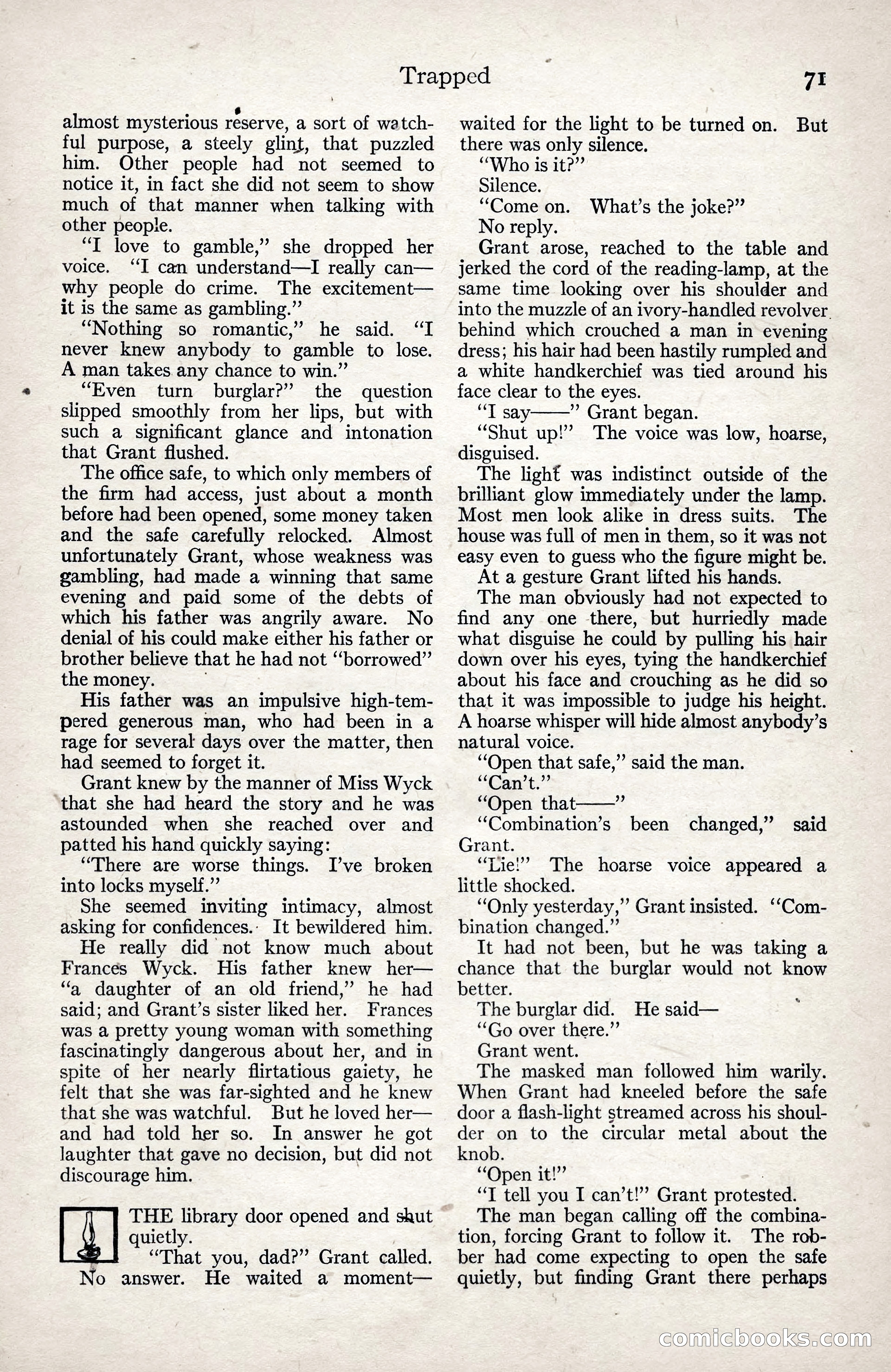 Adventure Magazine, January 3, 1921 — page 81 of 204