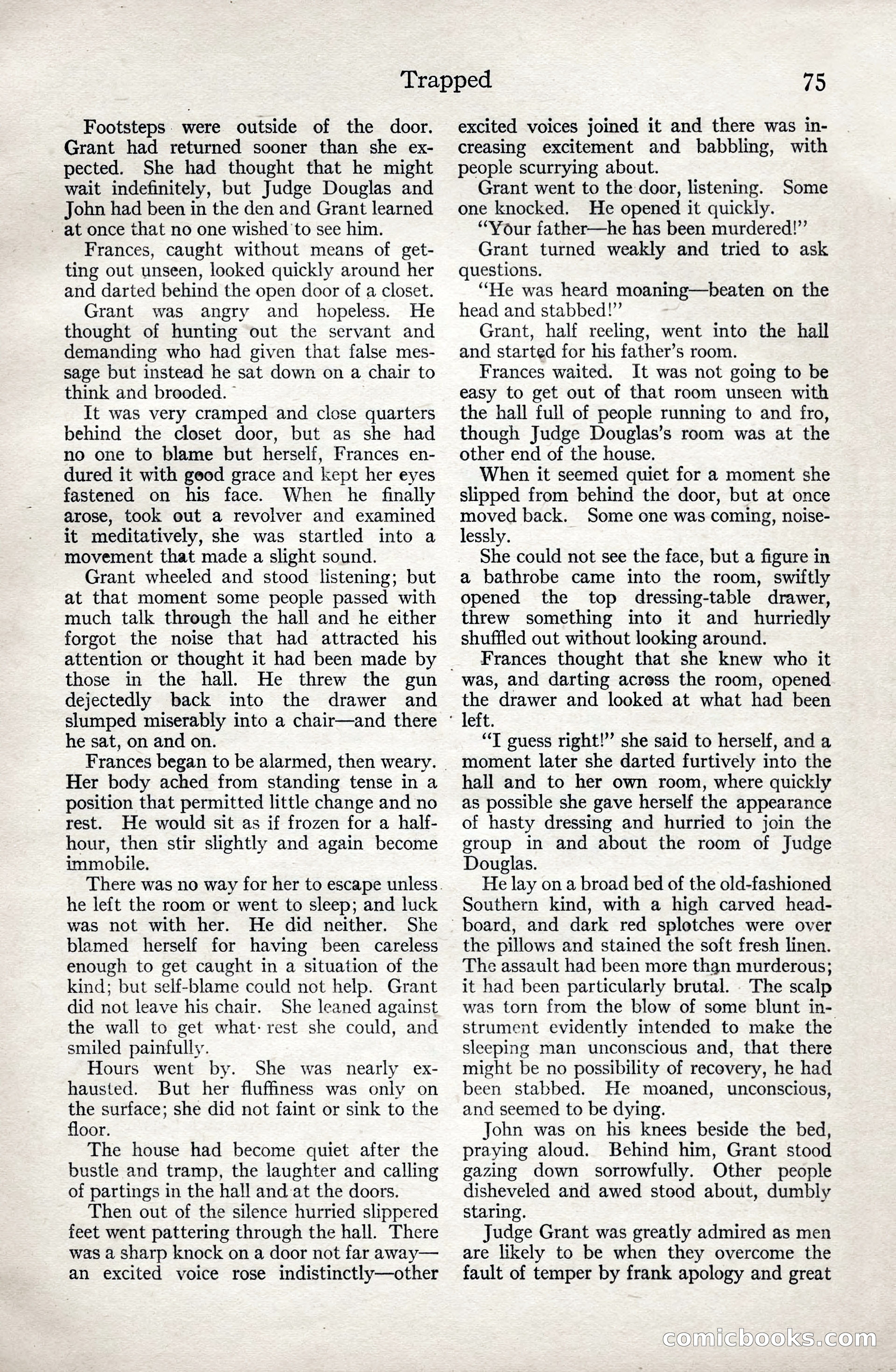 Adventure Magazine, January 3, 1921 — page 85 of 204
