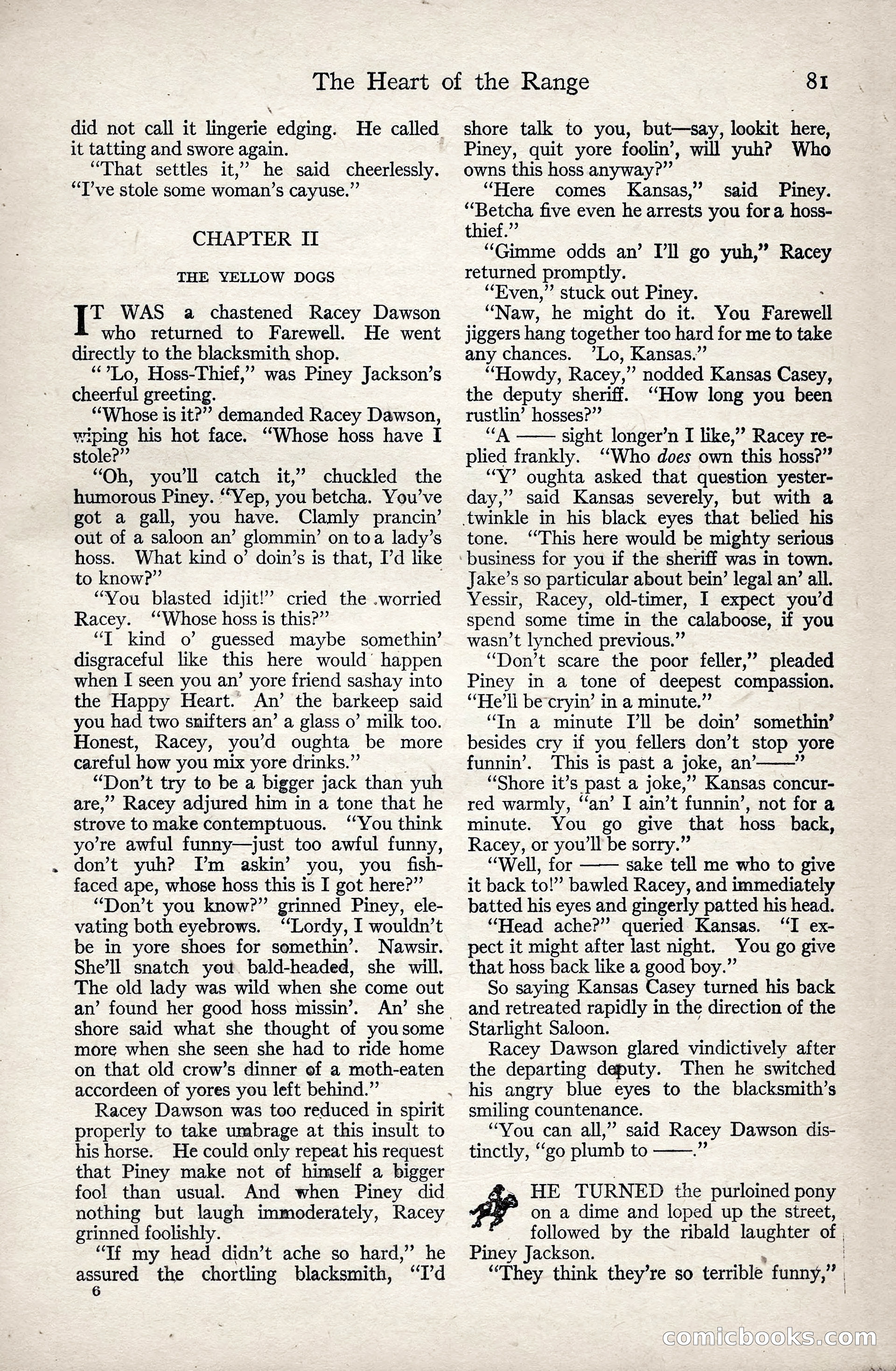 Adventure Magazine, January 3, 1921 — page 91 of 204