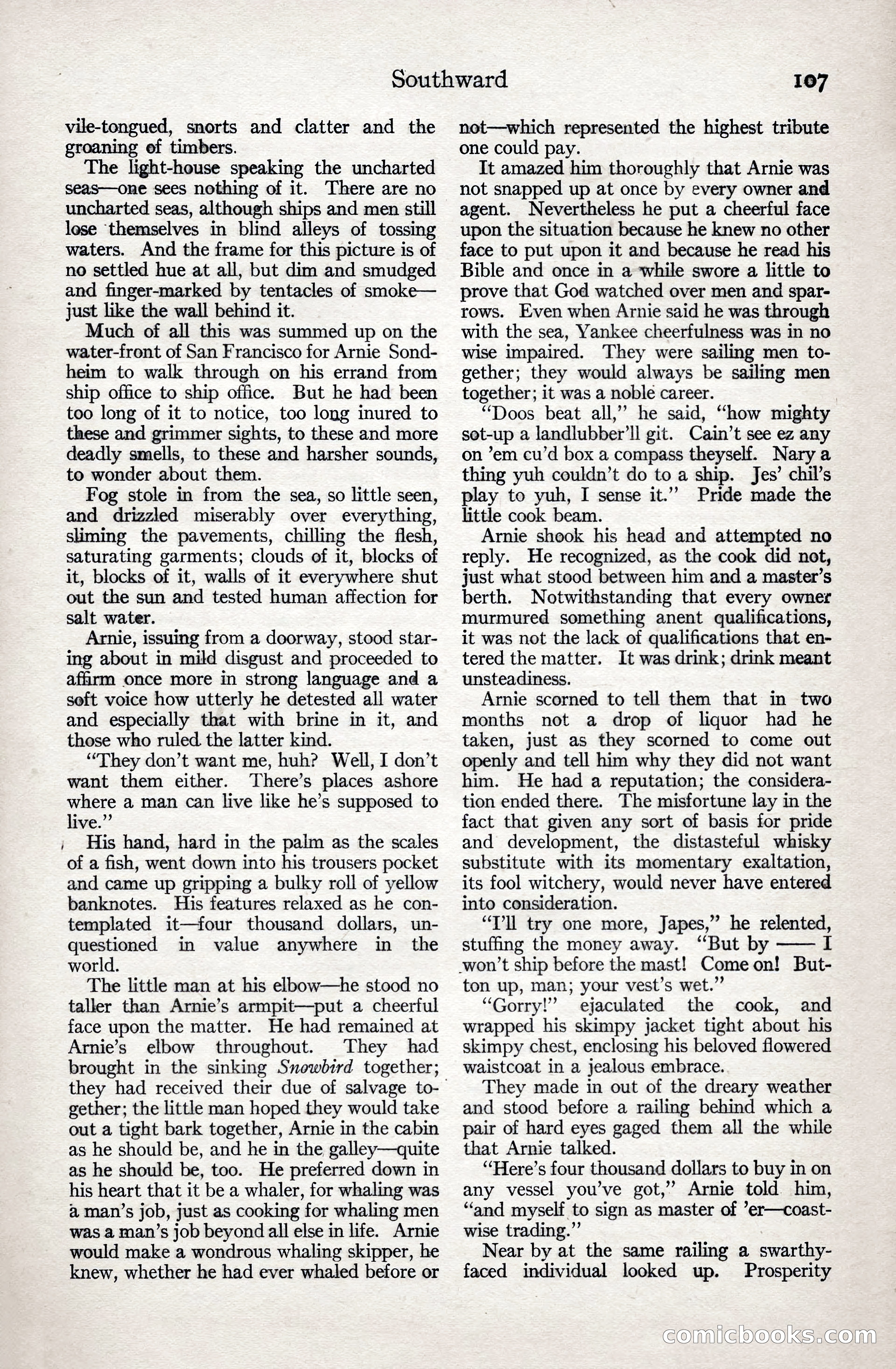 Adventure Magazine, January 3, 1921 — page 117 of 204
