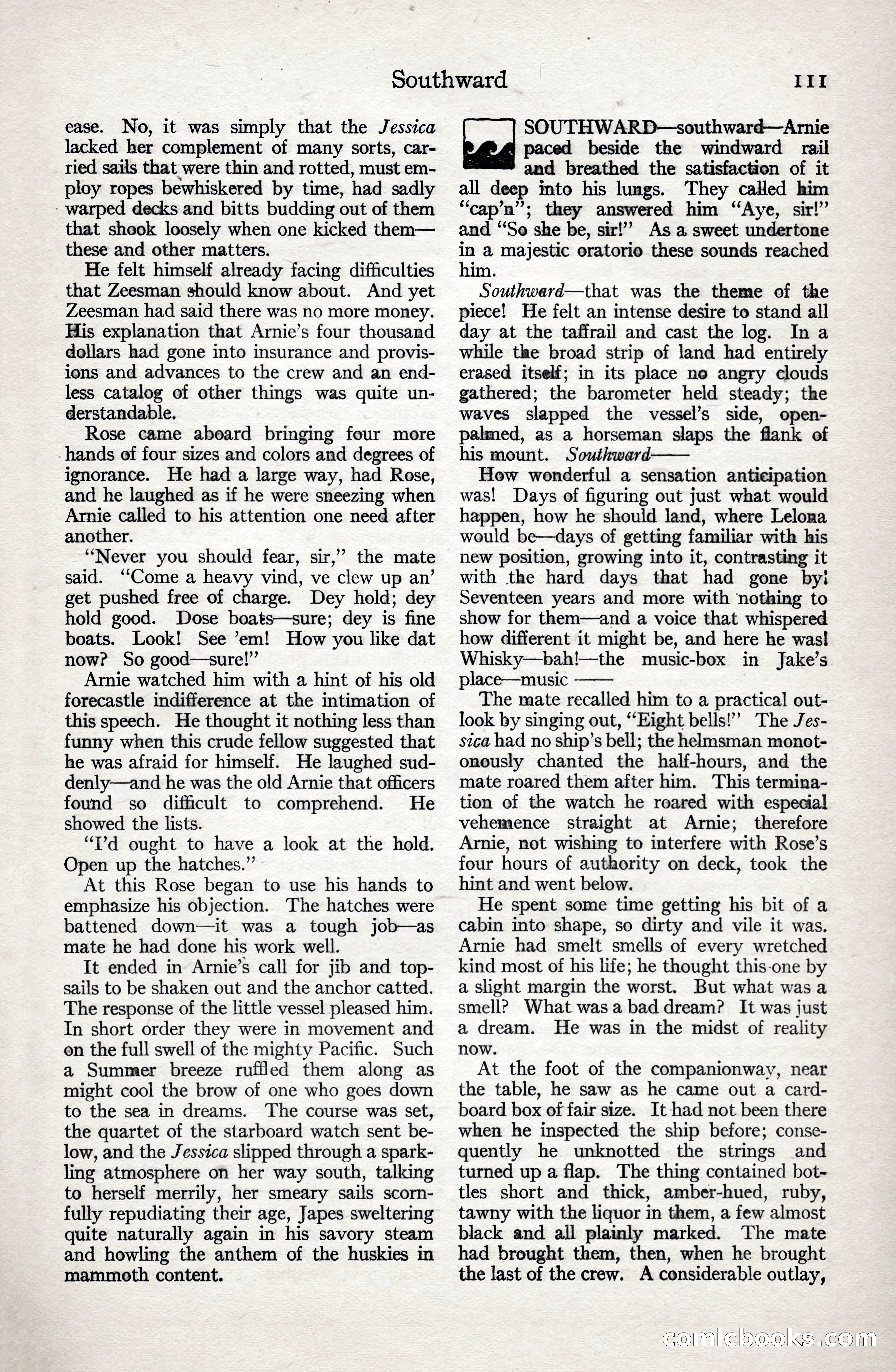 Adventure Magazine, January 3, 1921 — page 121 of 204