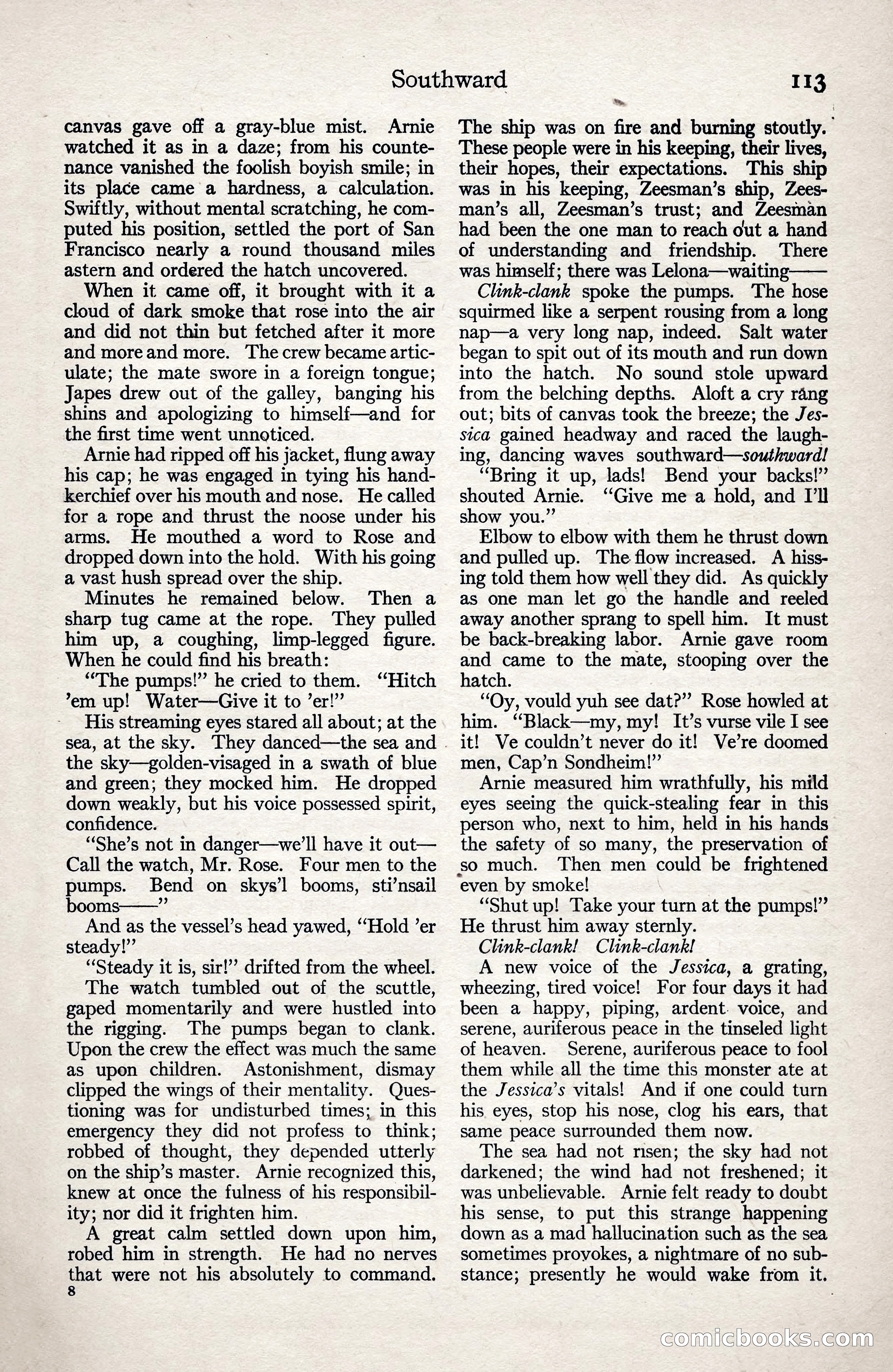 Adventure Magazine, January 3, 1921 — page 123 of 204