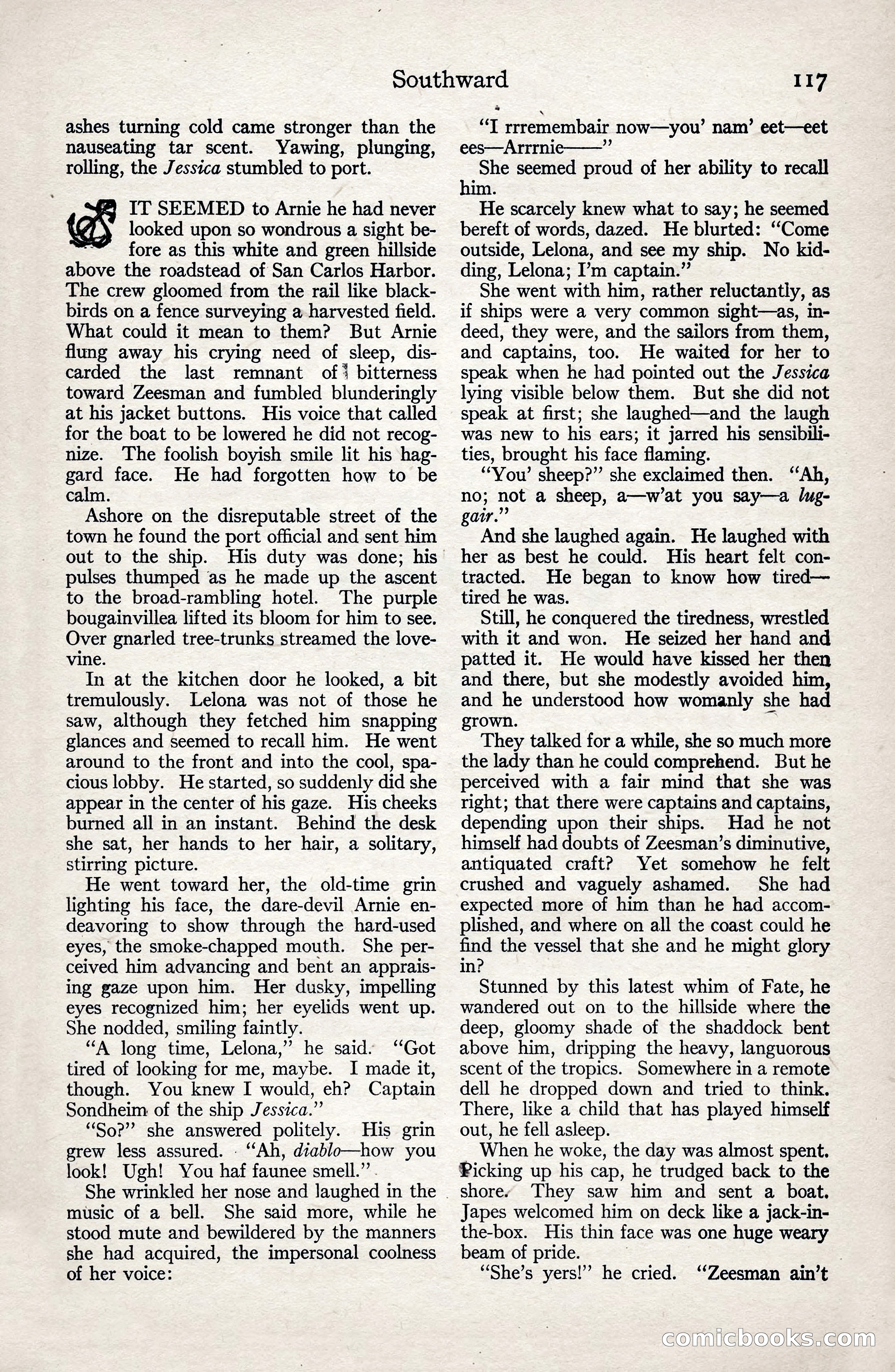Adventure Magazine, January 3, 1921 — page 127 of 204