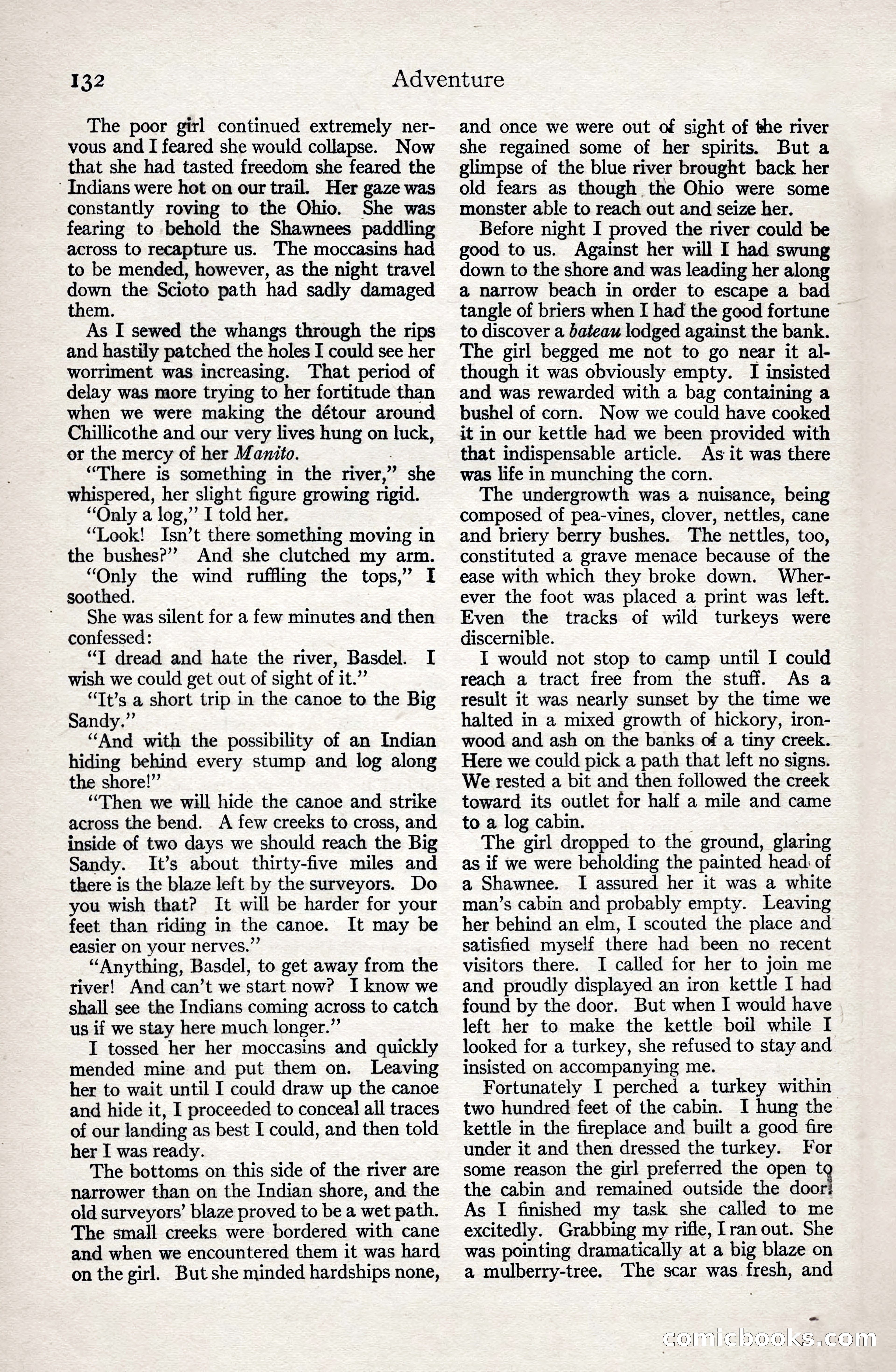 Adventure Magazine, January 3, 1921 — page 142 of 204