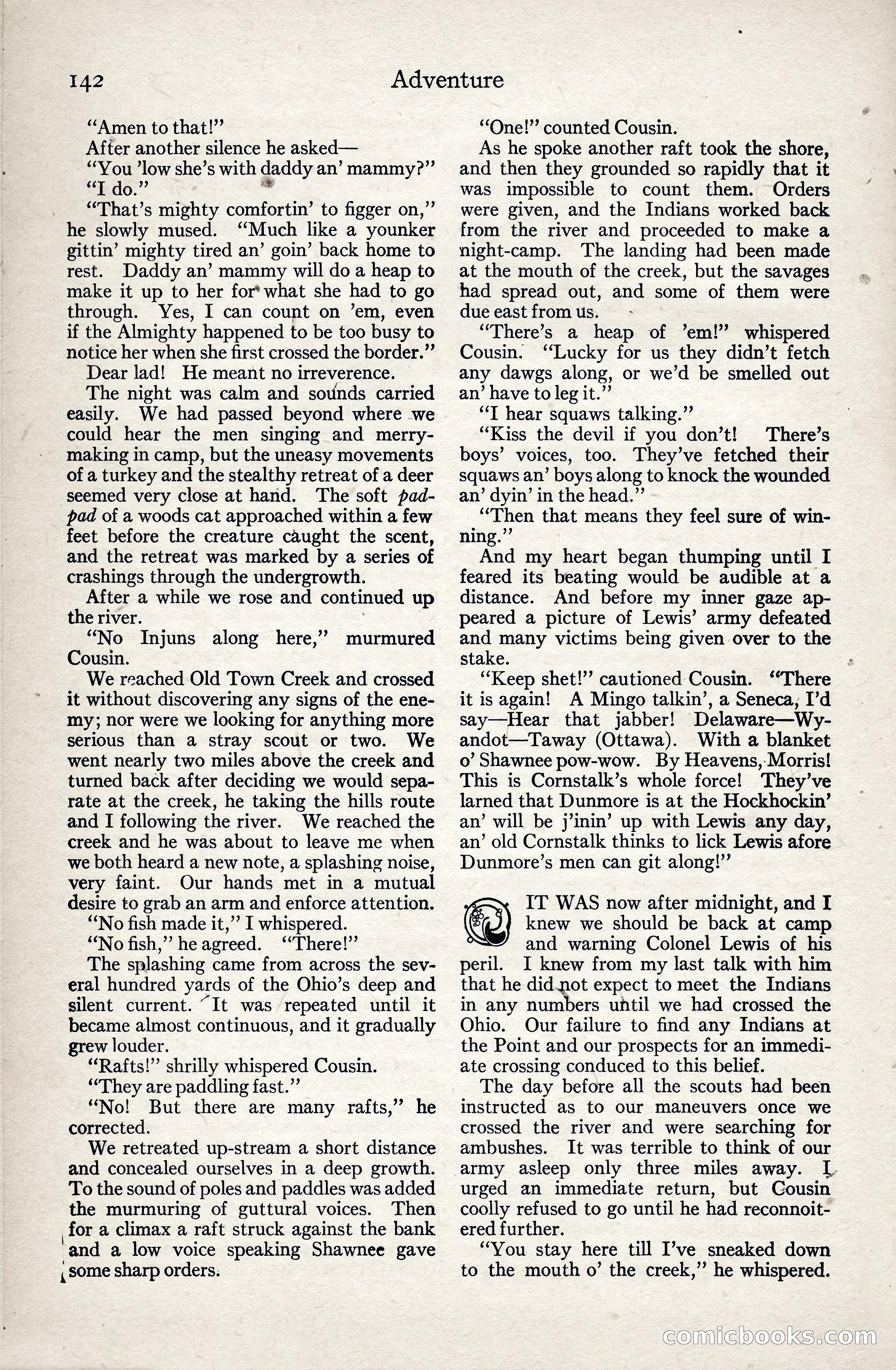 Adventure Magazine, January 3, 1921 — page 152 of 204