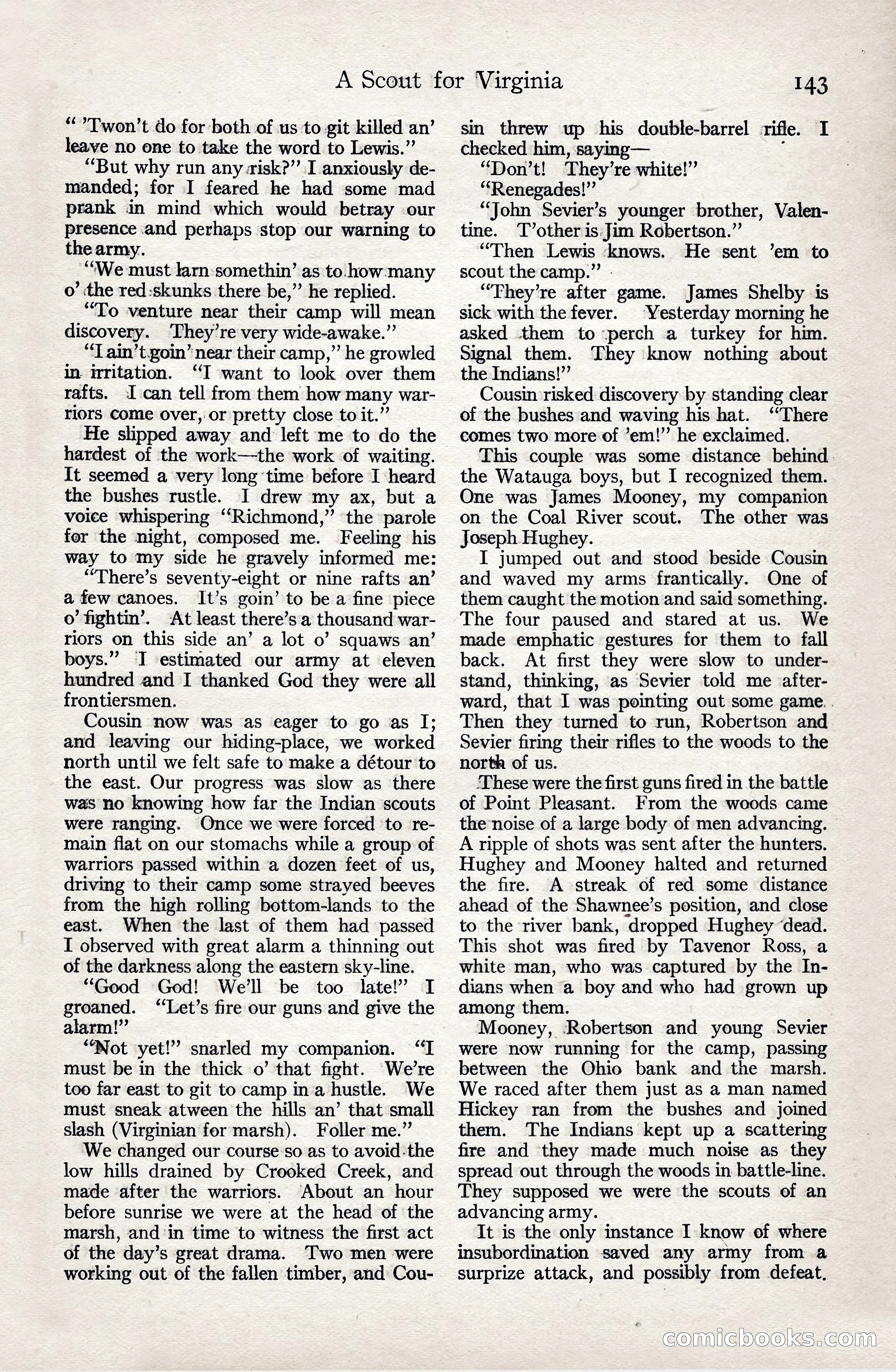 Adventure Magazine, January 3, 1921 — page 153 of 204