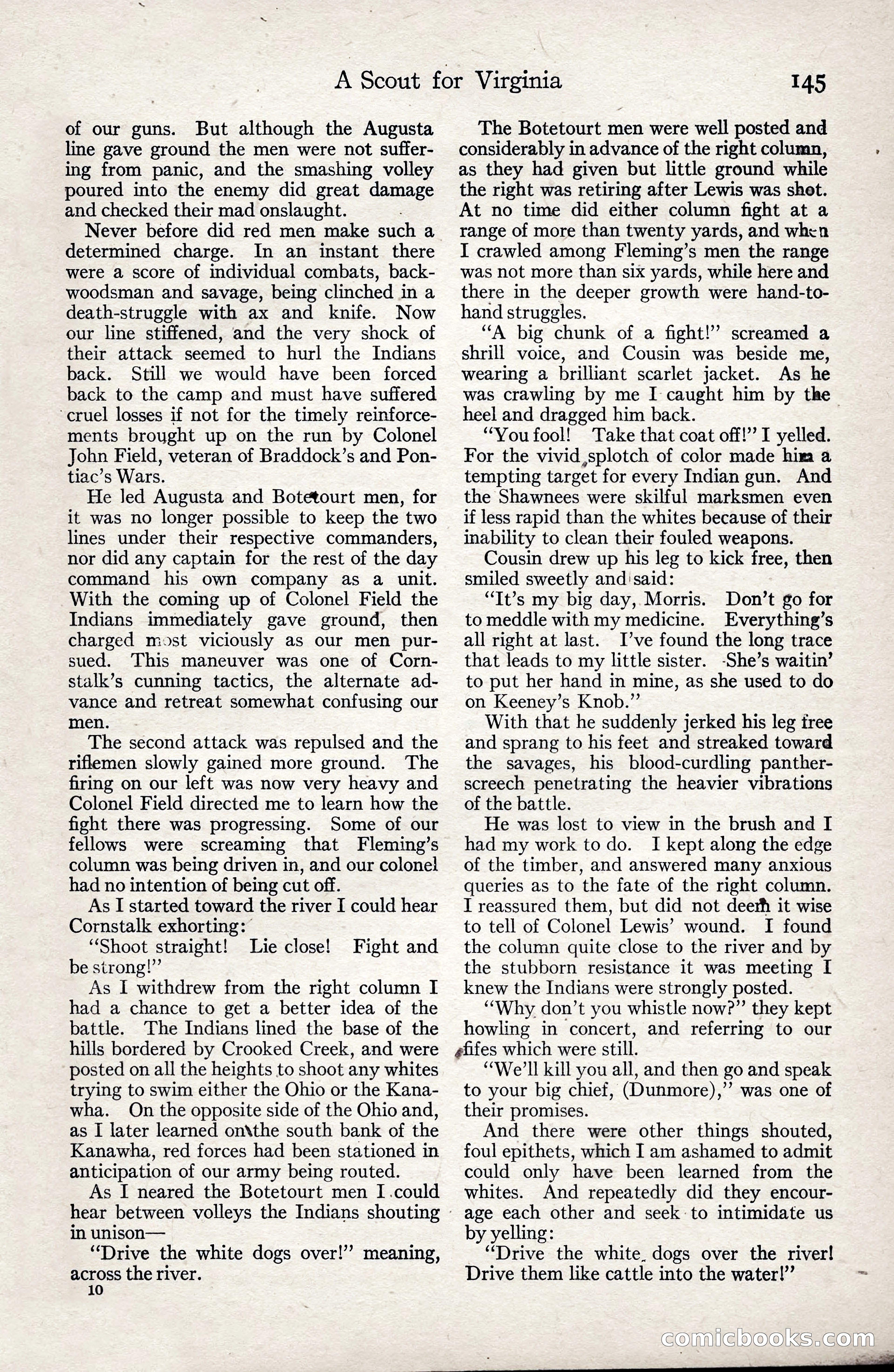 Adventure Magazine, January 3, 1921 — page 155 of 204