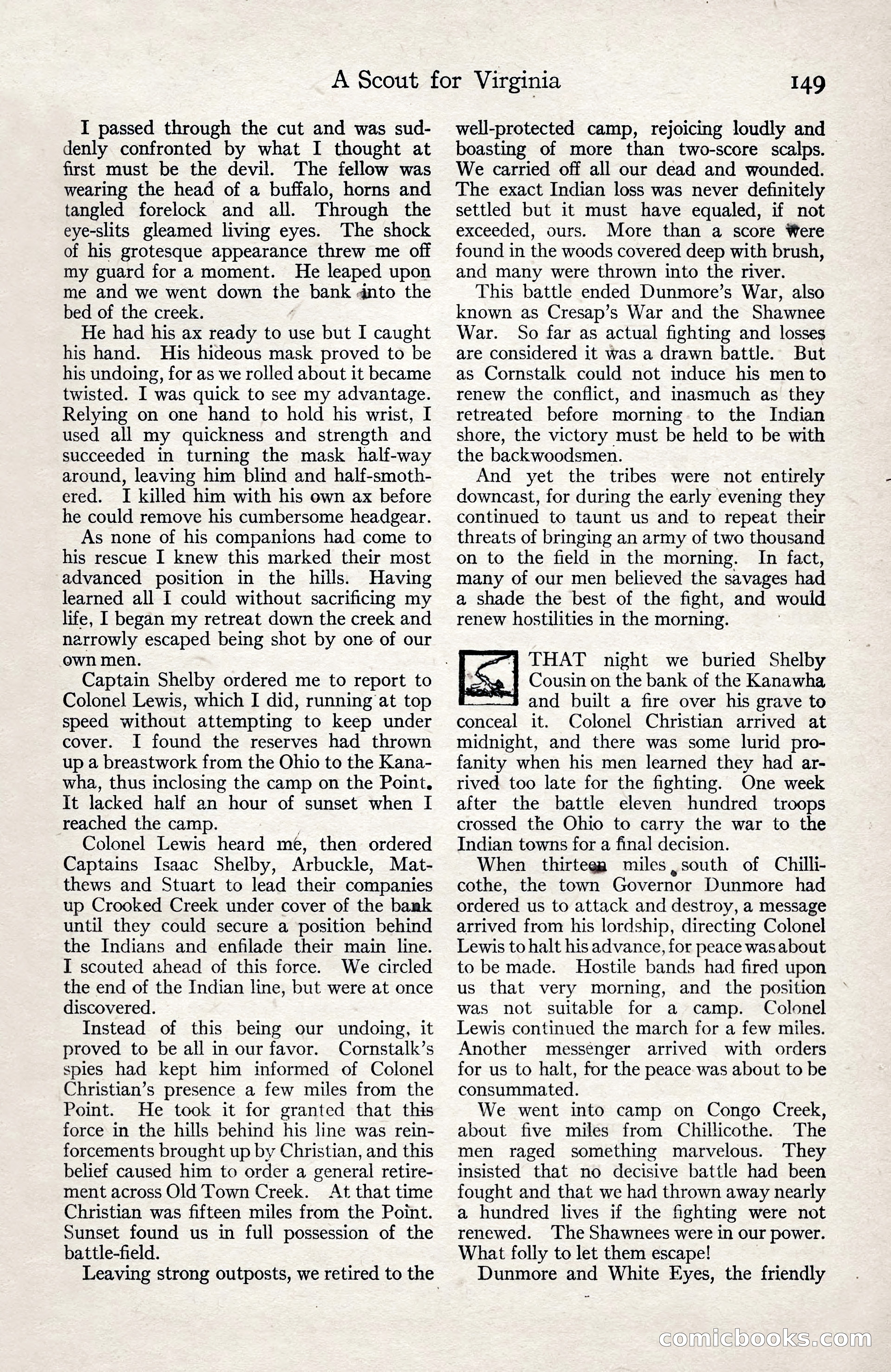 Adventure Magazine, January 3, 1921 — page 159 of 204