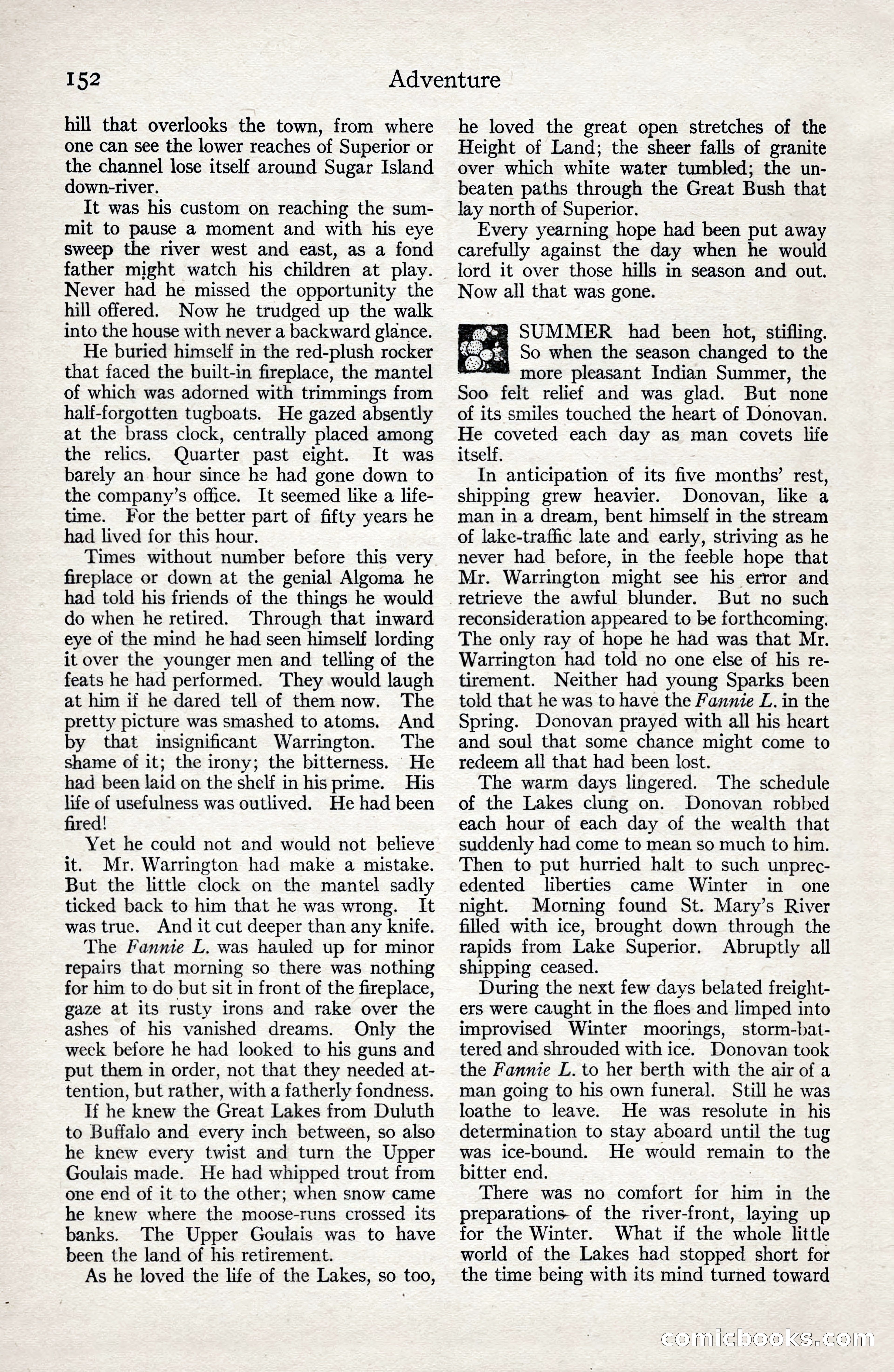 Adventure Magazine, January 3, 1921 — page 162 of 204