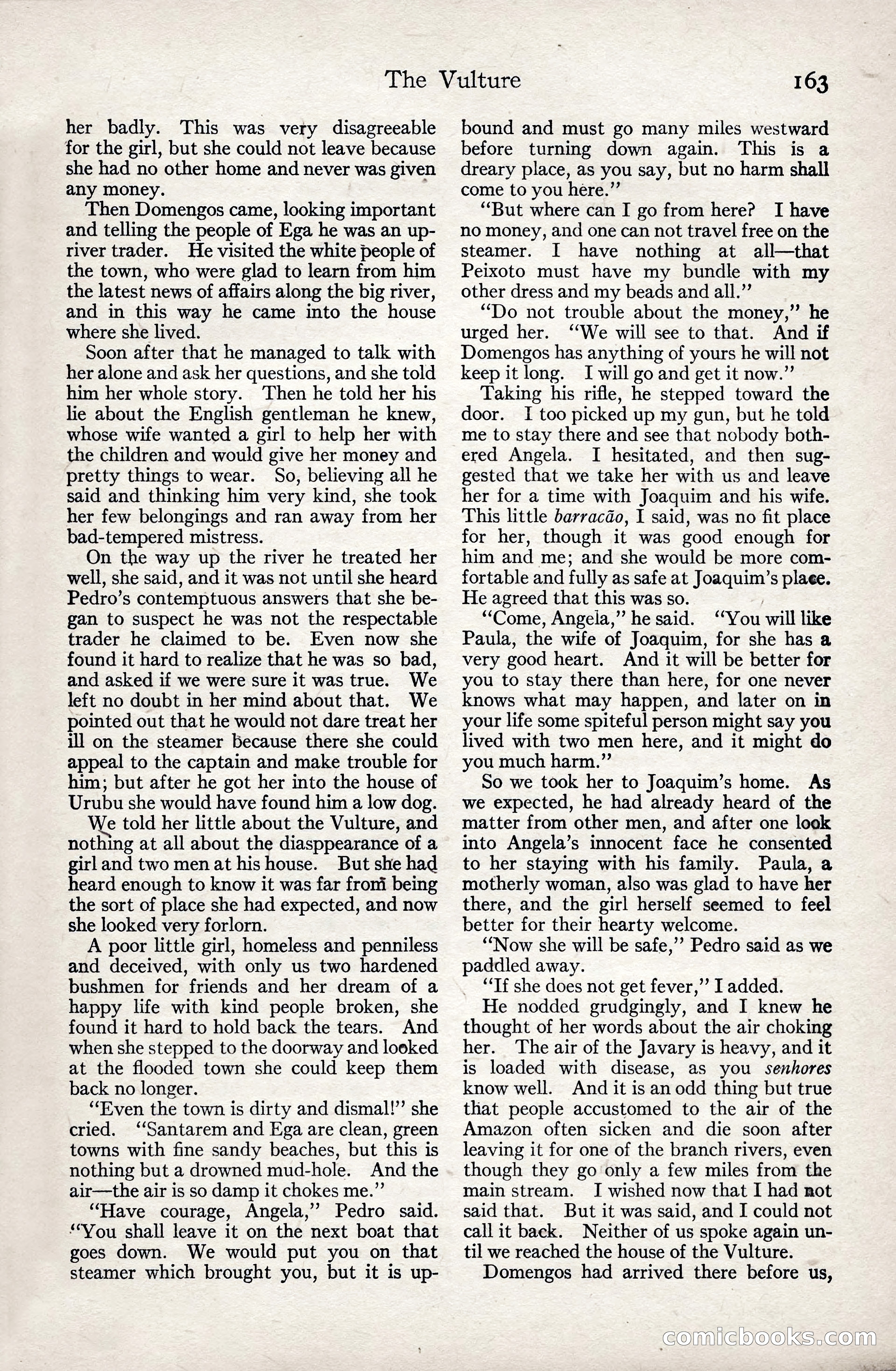 Adventure Magazine, January 3, 1921 — page 173 of 204
