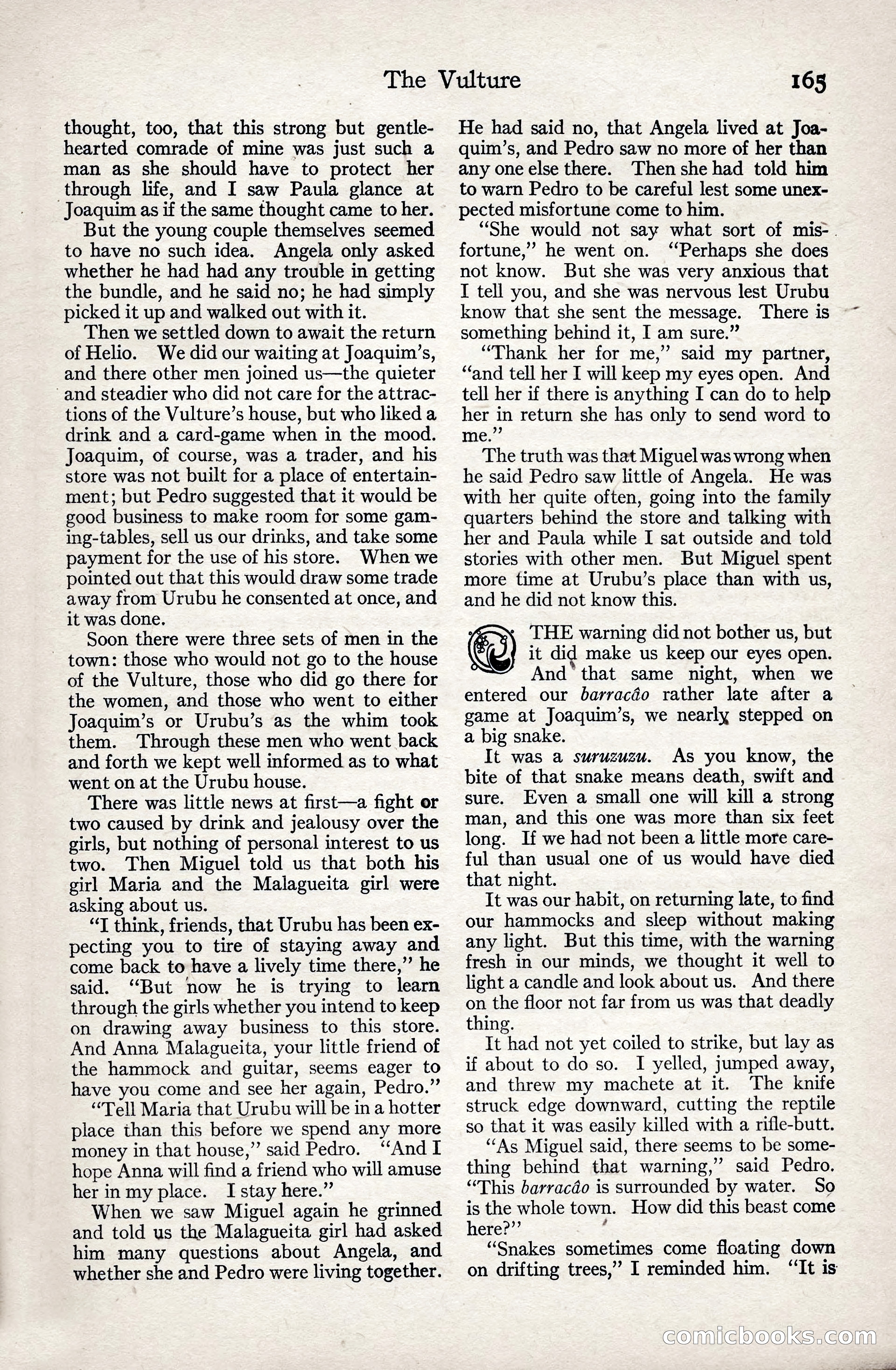 Adventure Magazine, January 3, 1921 — page 175 of 204