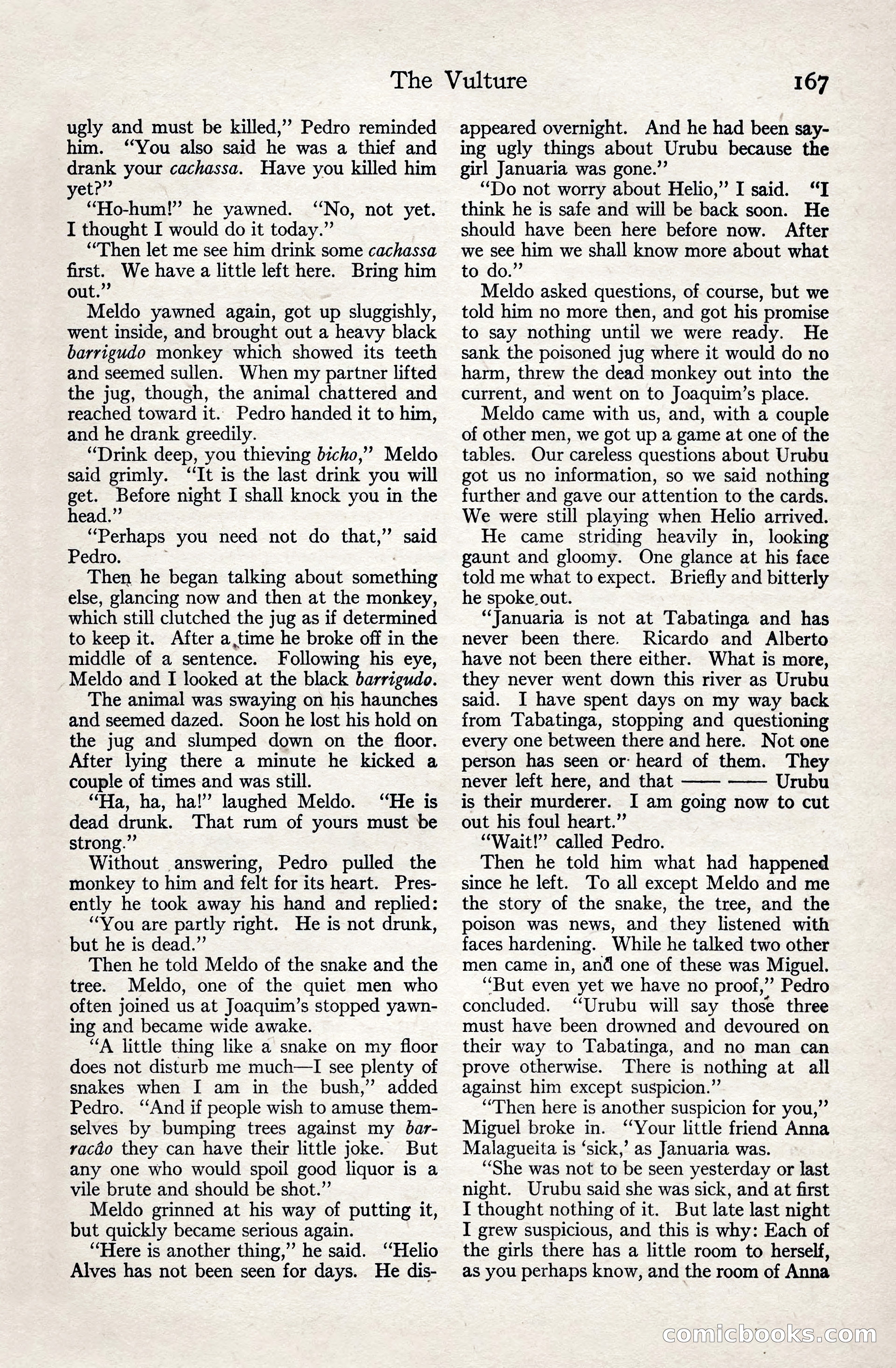 Adventure Magazine, January 3, 1921 — page 177 of 204