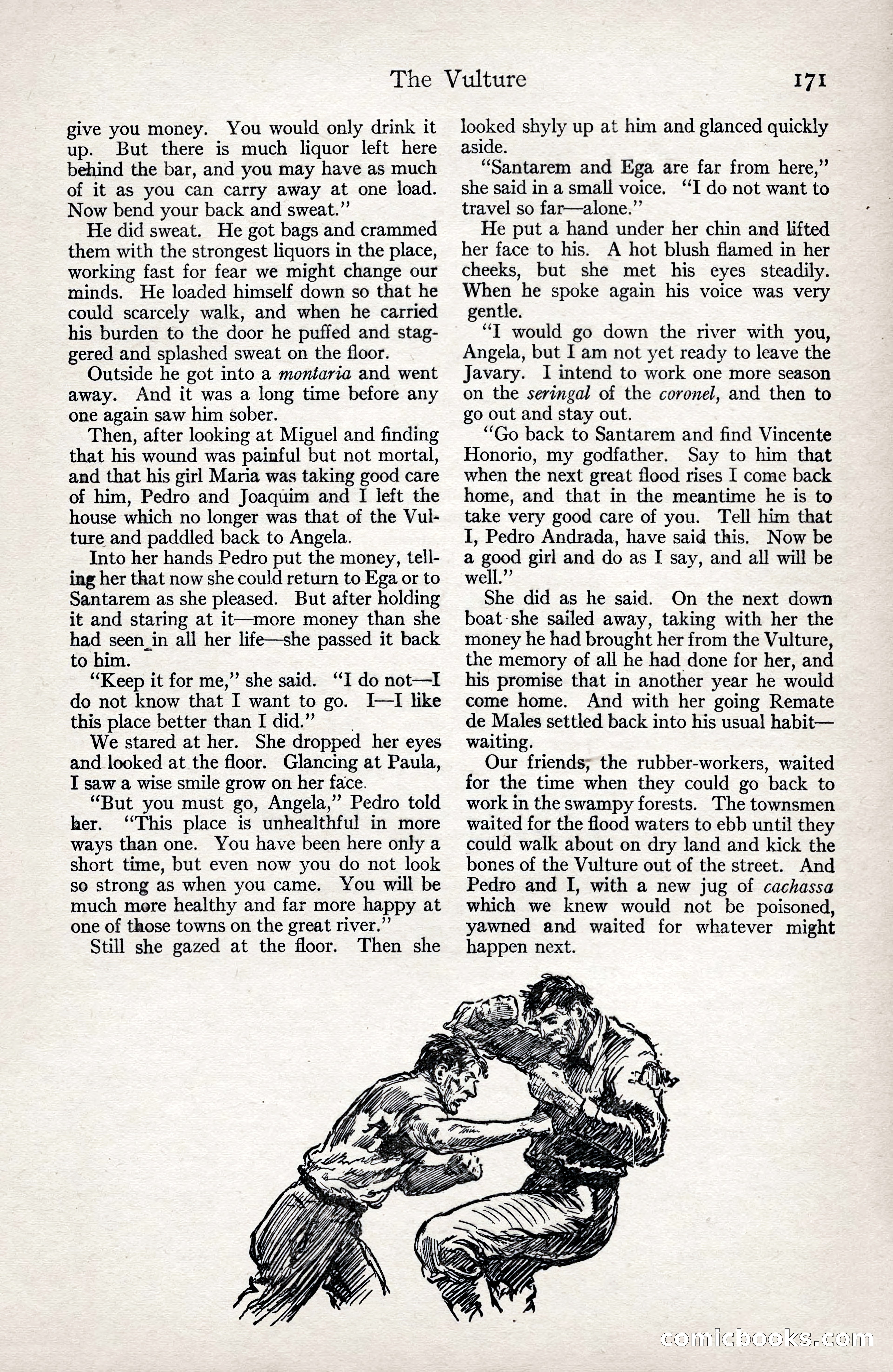 Adventure Magazine, January 3, 1921 — page 181 of 204