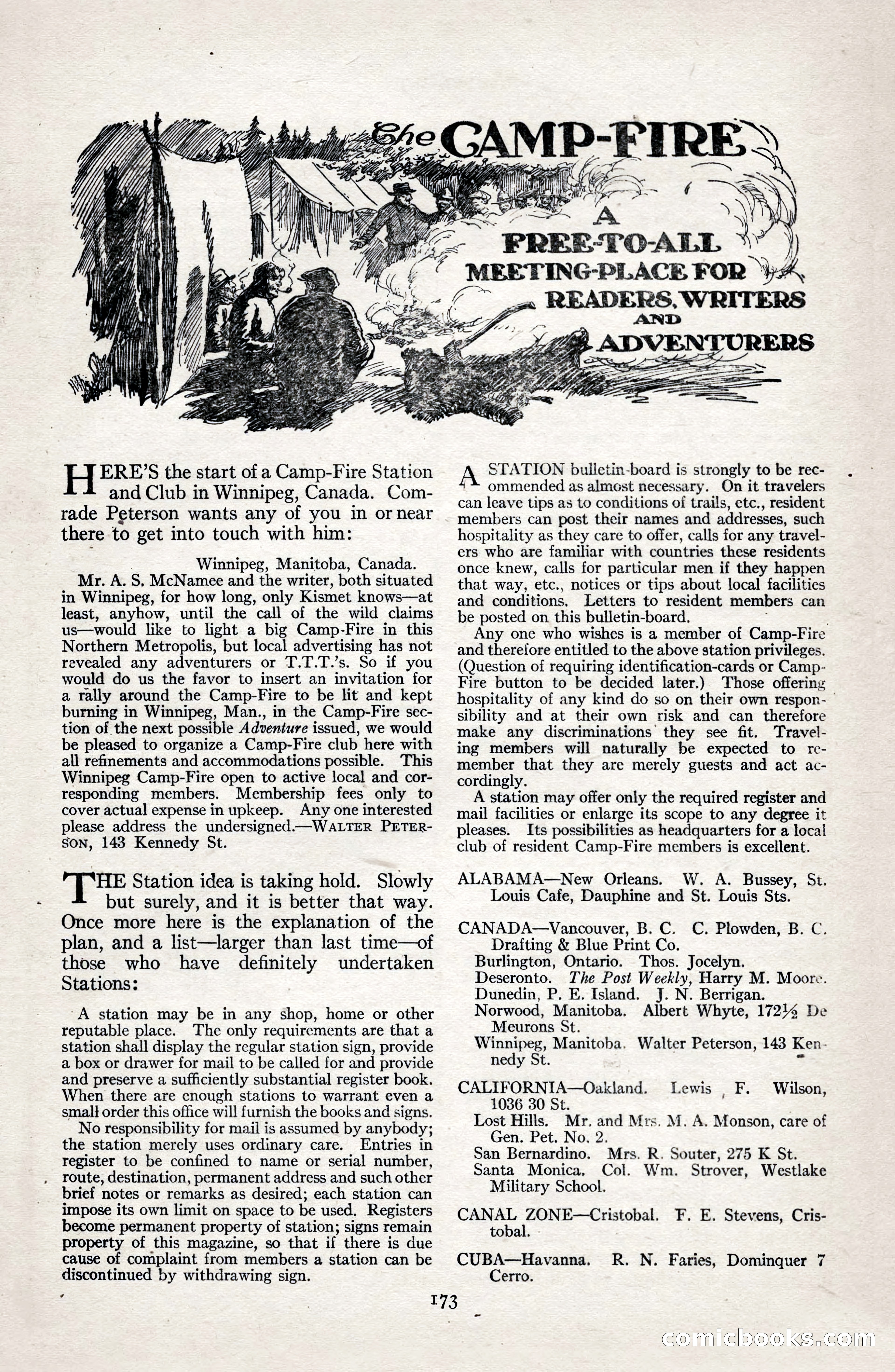 Adventure Magazine, January 3, 1921 — page 183 of 204