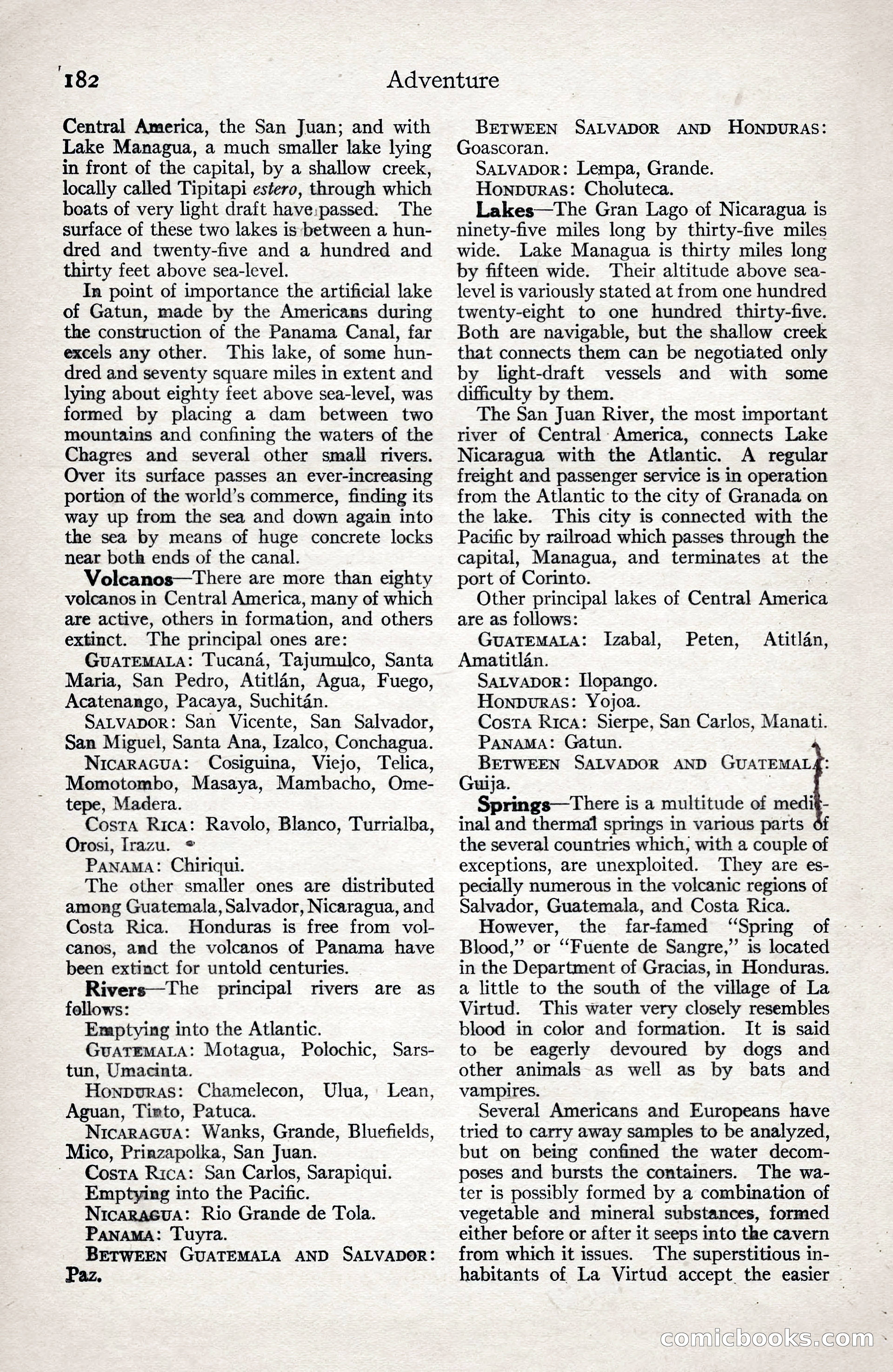 Adventure Magazine, January 3, 1921 — page 192 of 204