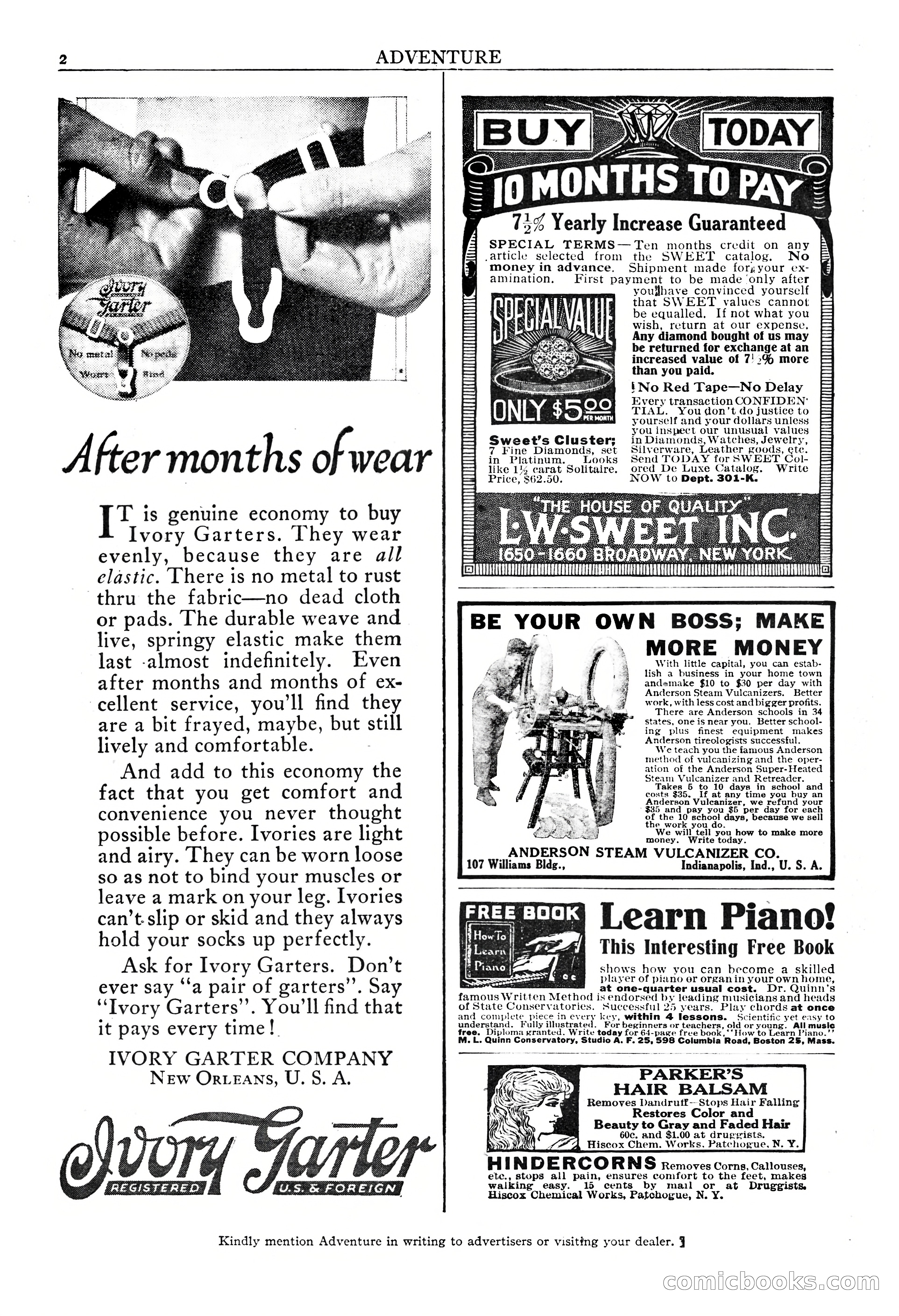 Adventure Magazine, May 3, 1921 — page 4 of 204