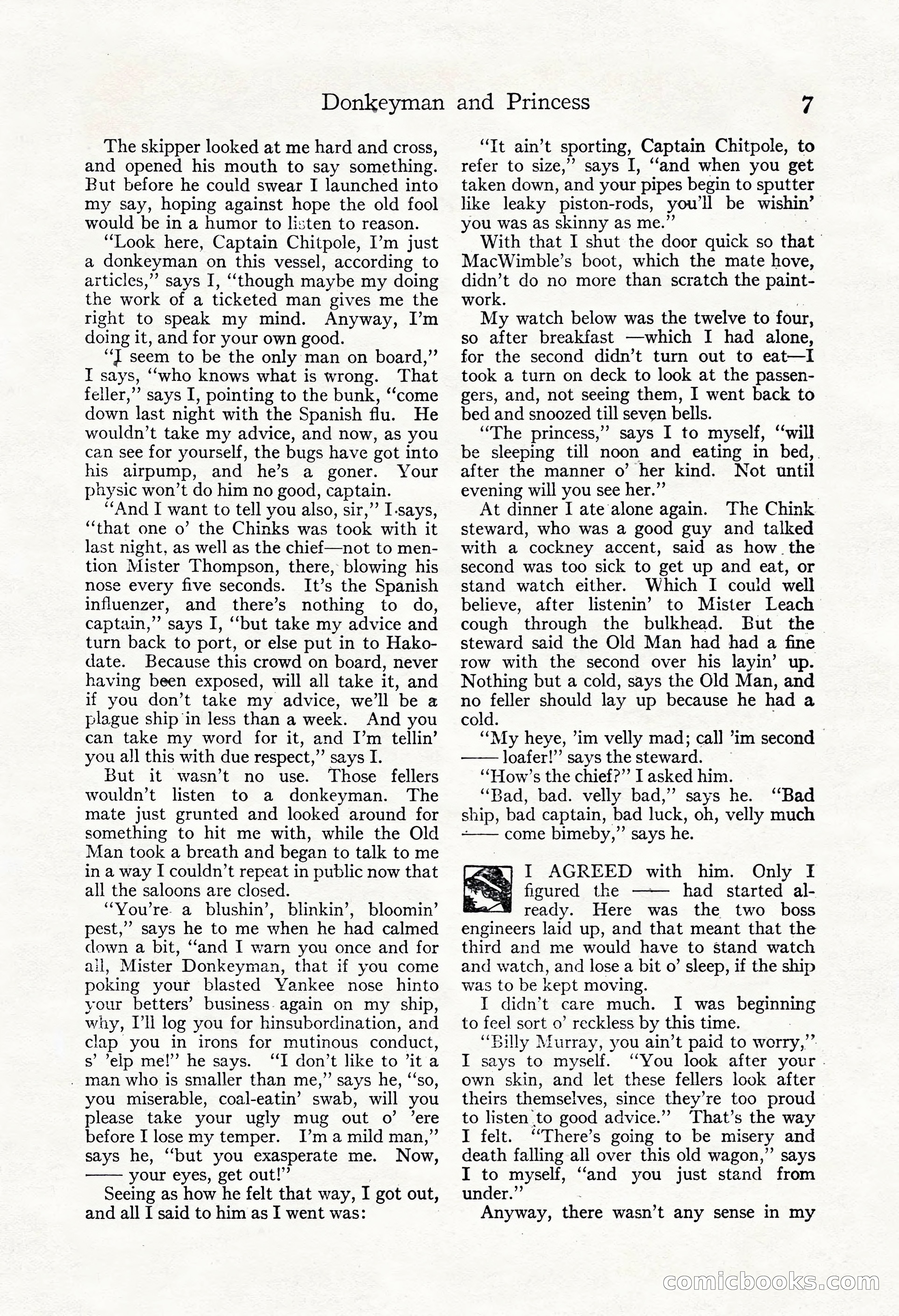 Adventure Magazine, May 3, 1921 — page 17 of 204