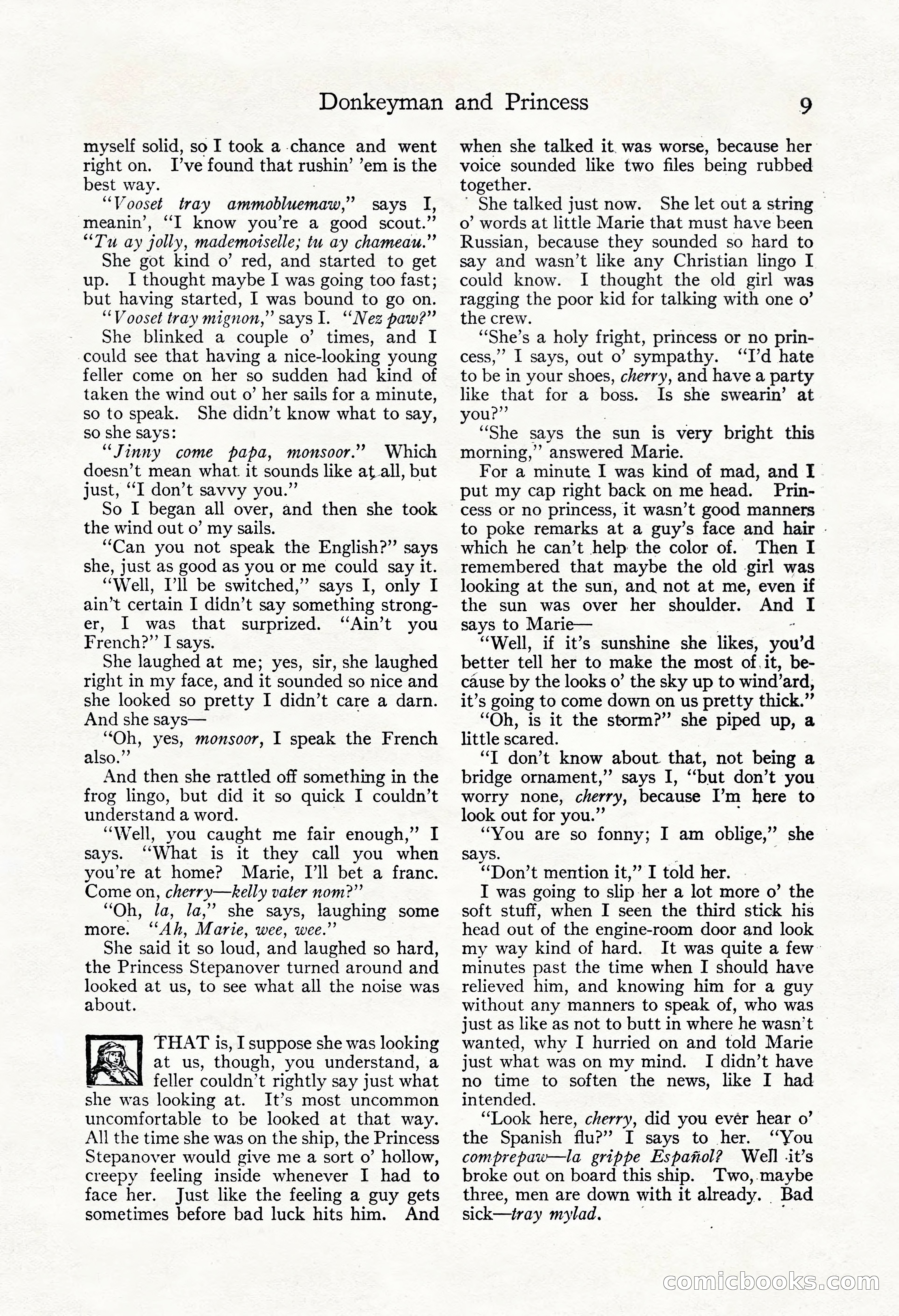 Adventure Magazine, May 3, 1921 — page 19 of 204