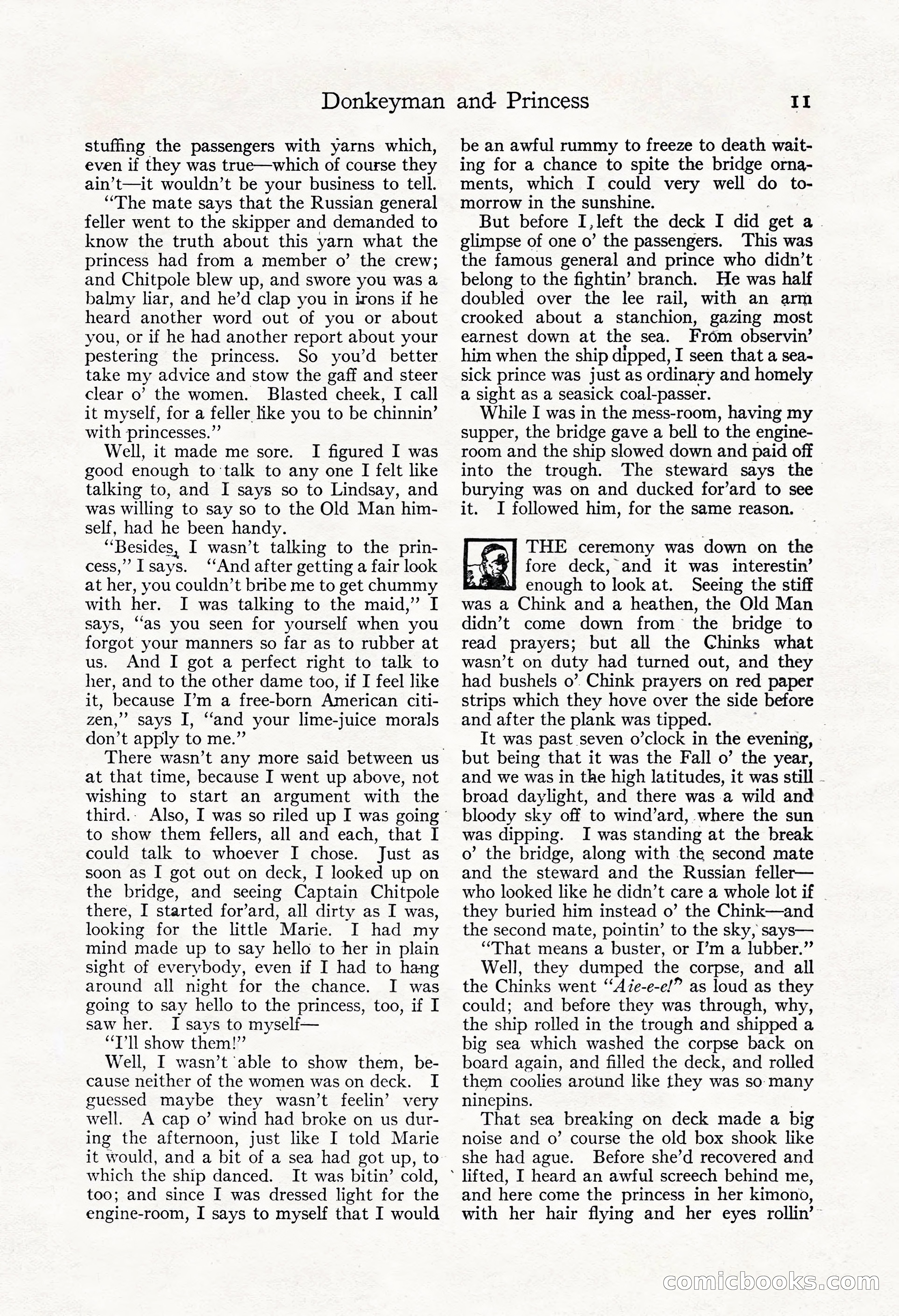 Adventure Magazine, May 3, 1921 — page 21 of 204