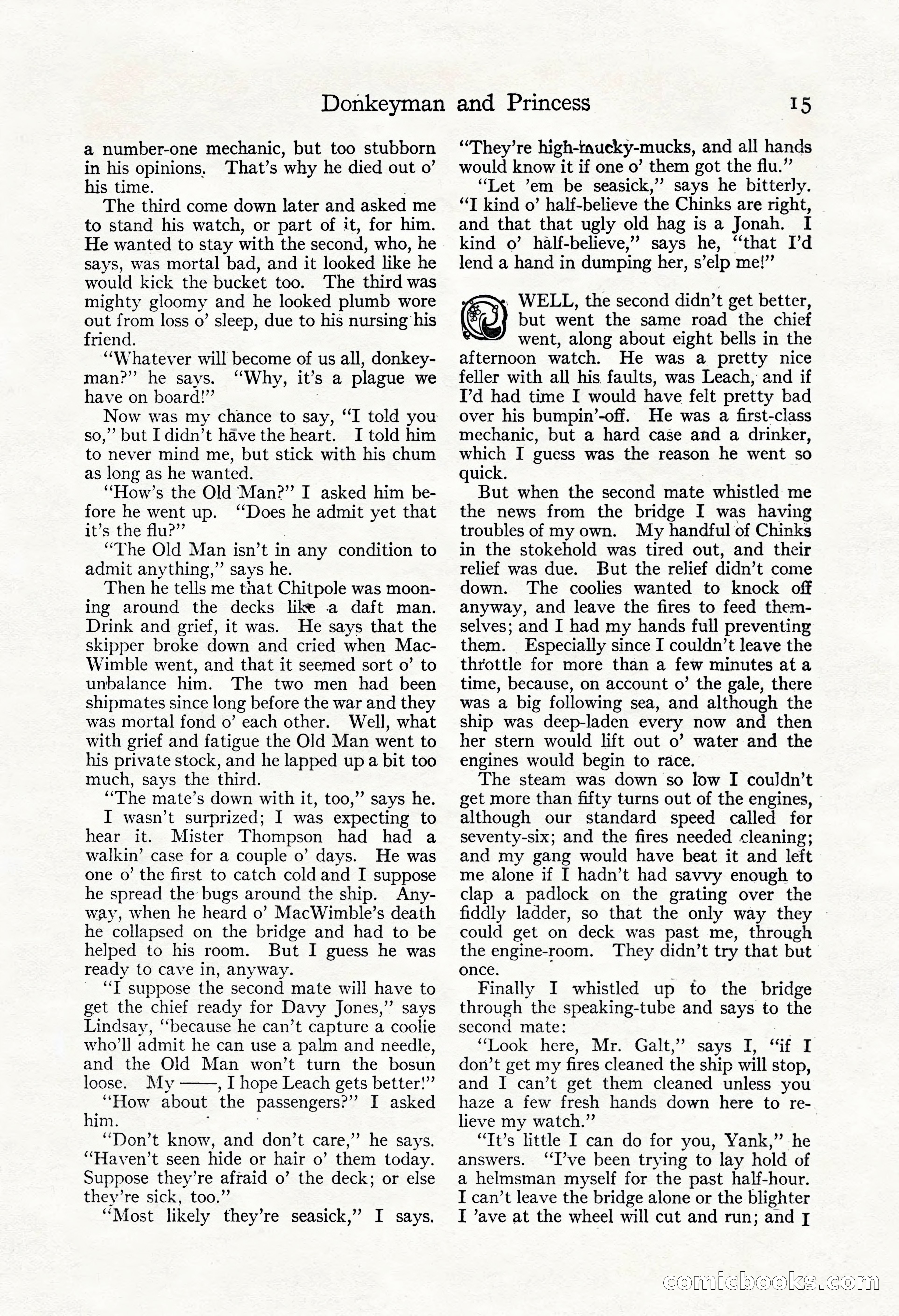 Adventure Magazine, May 3, 1921 — page 25 of 204