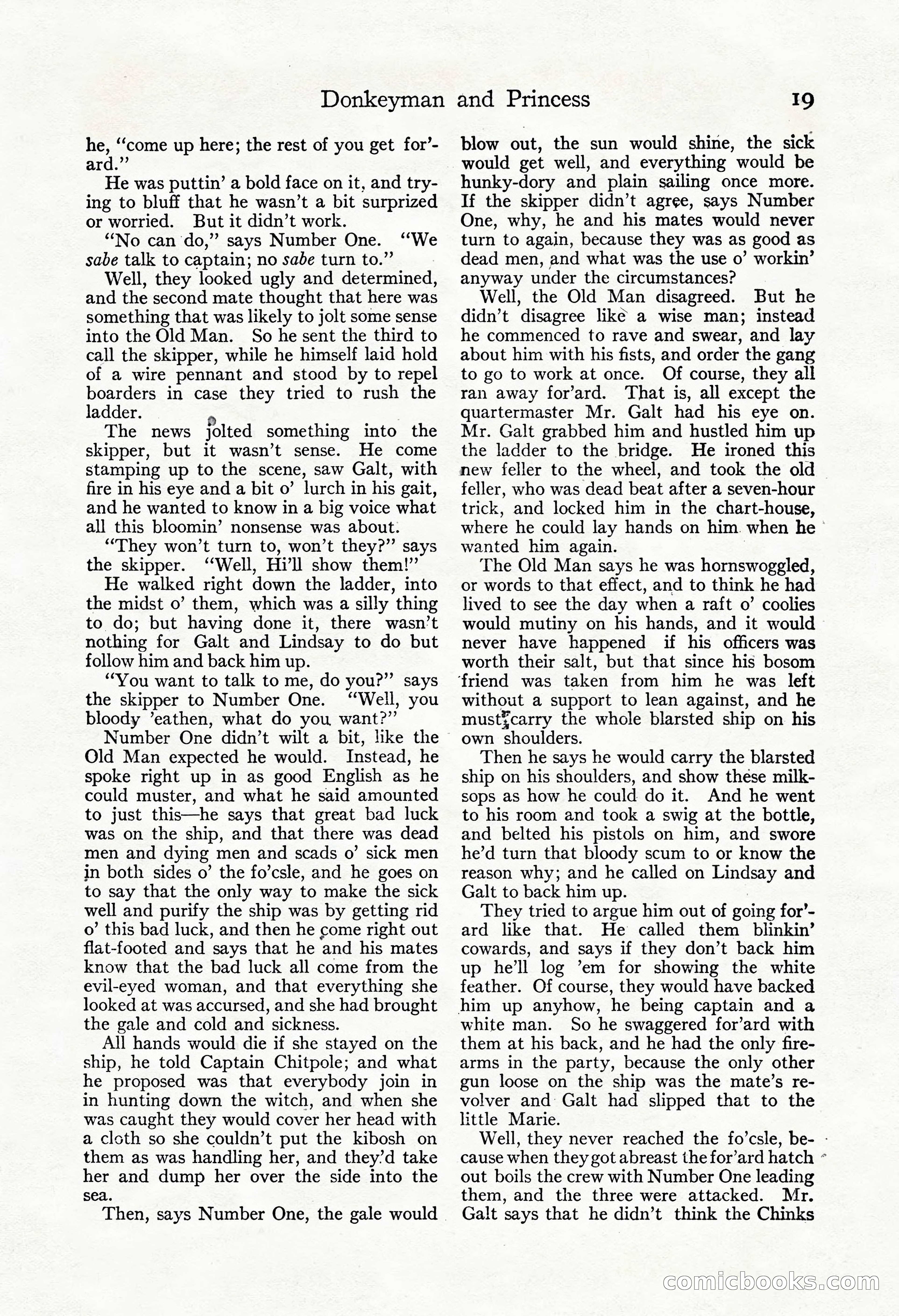 Adventure Magazine, May 3, 1921 — page 29 of 204
