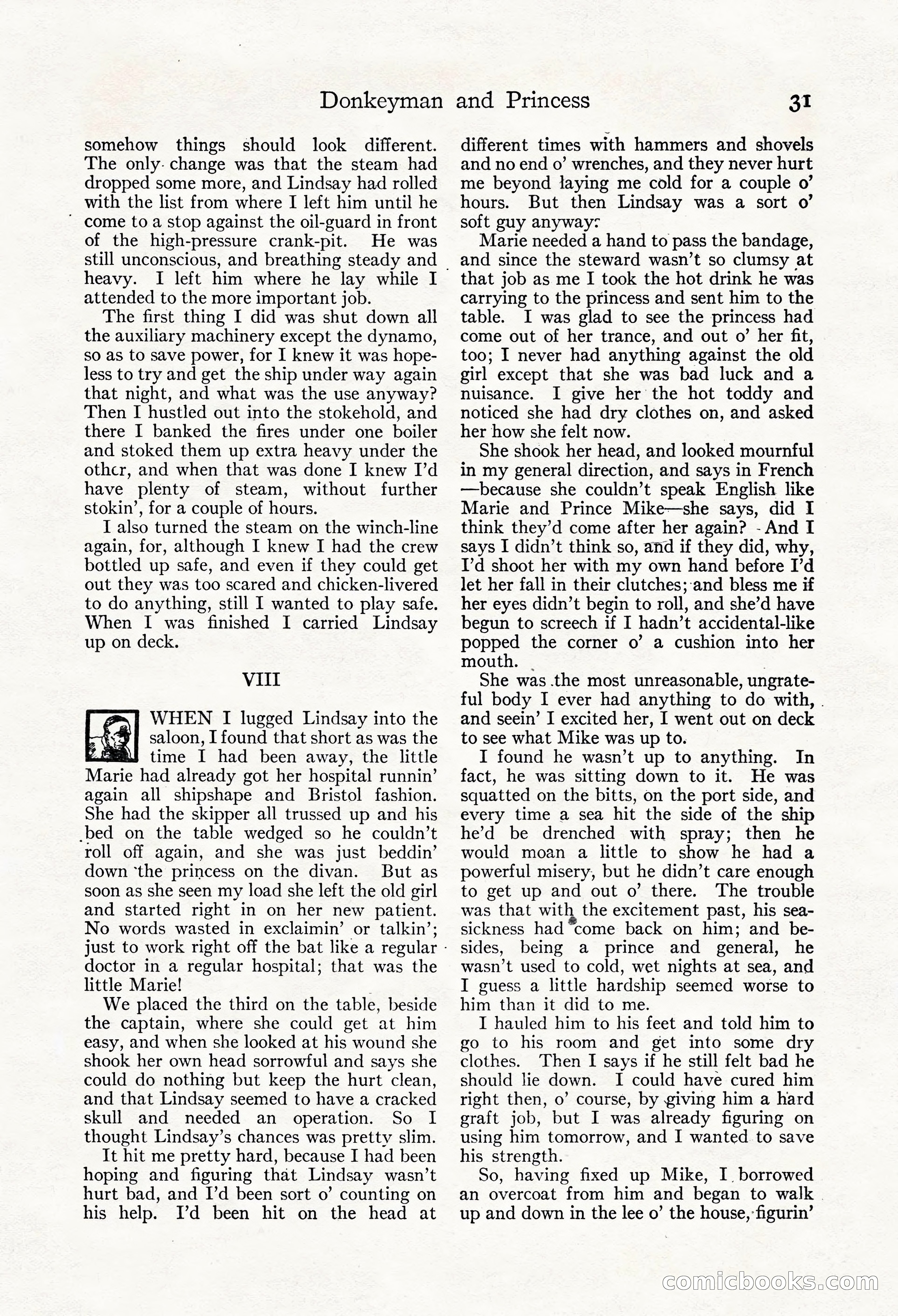 Adventure Magazine, May 3, 1921 — page 41 of 204