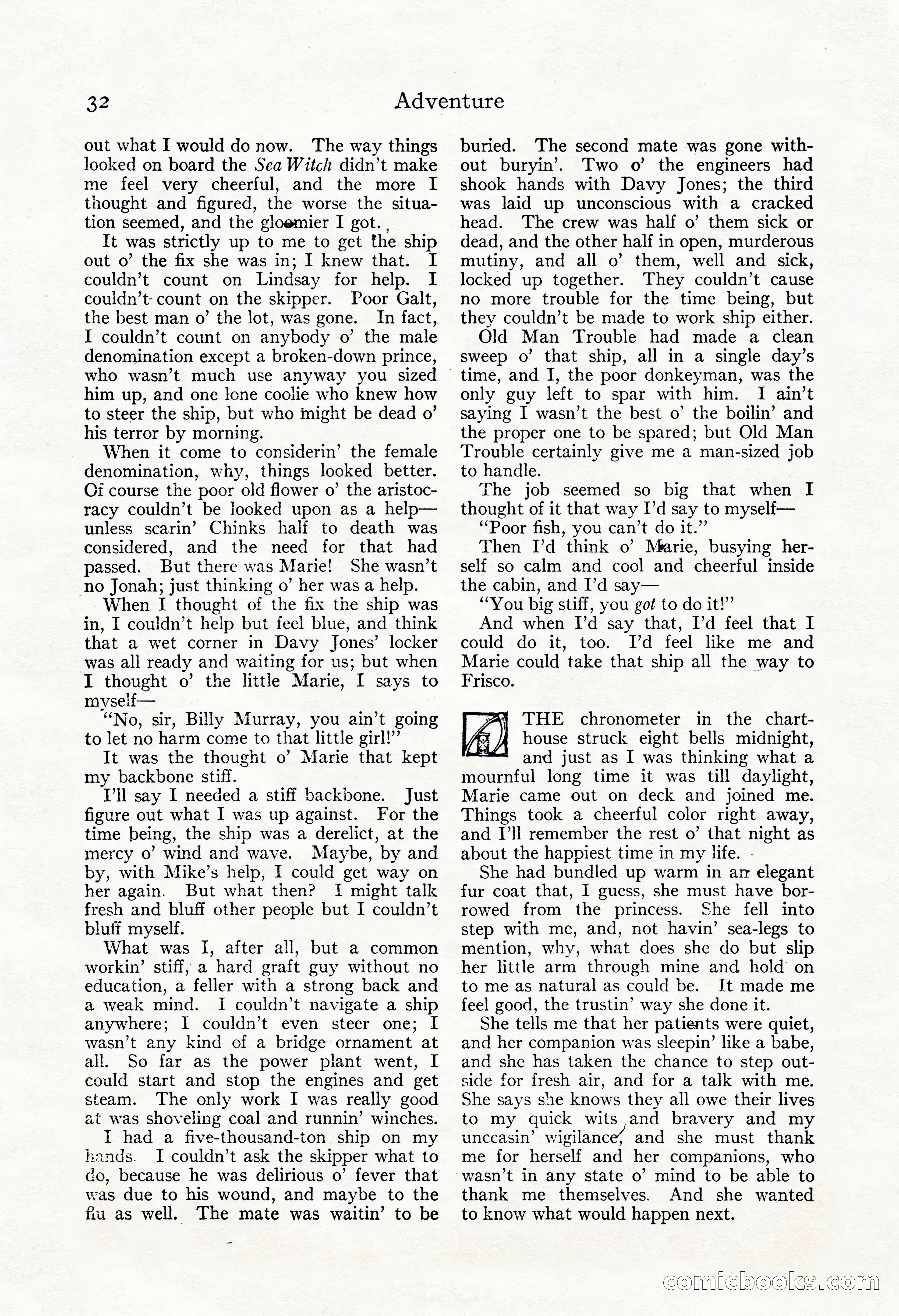 Adventure Magazine, May 3, 1921 — page 42 of 204