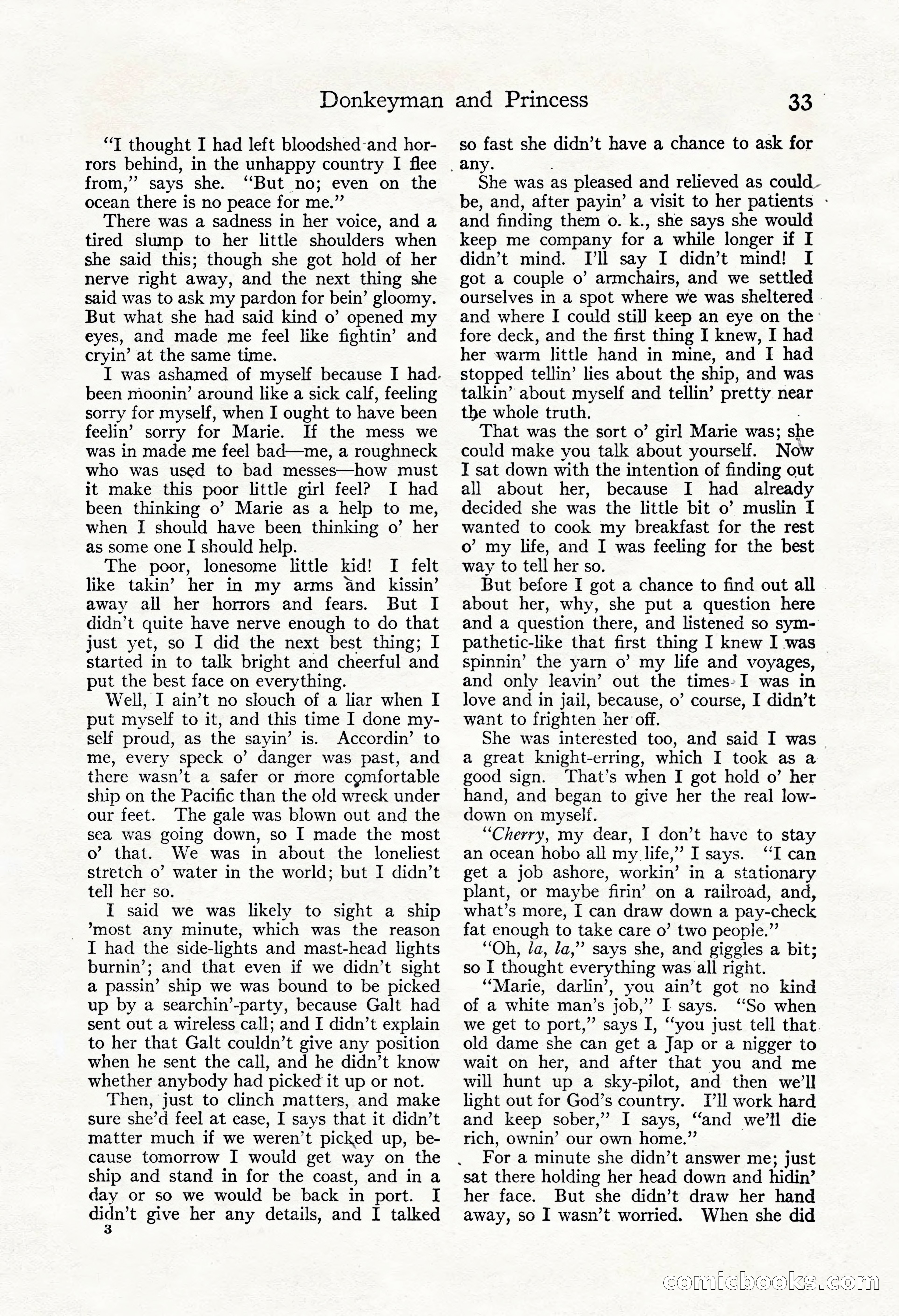 Adventure Magazine, May 3, 1921 — page 43 of 204
