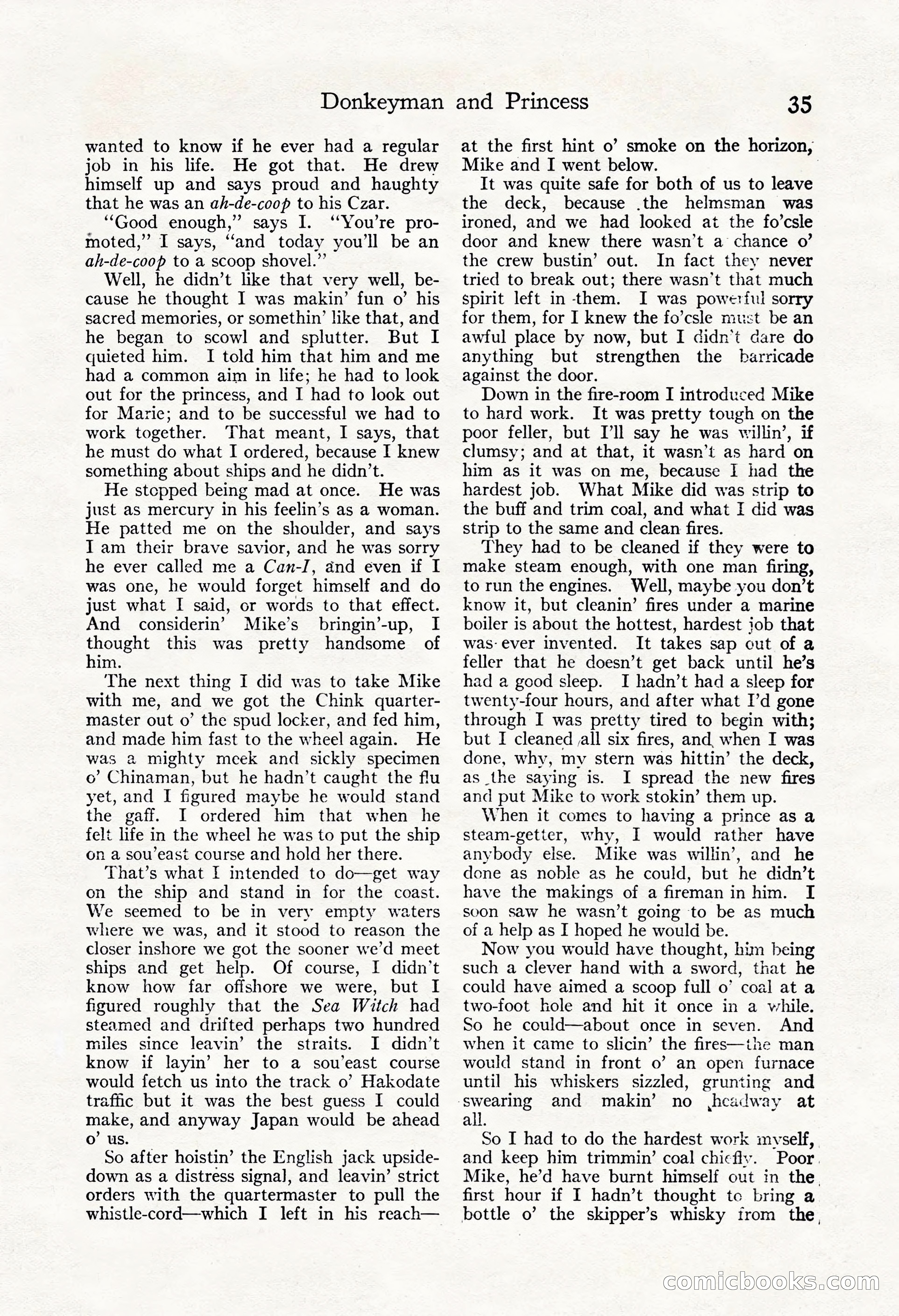 Adventure Magazine, May 3, 1921 — page 45 of 204
