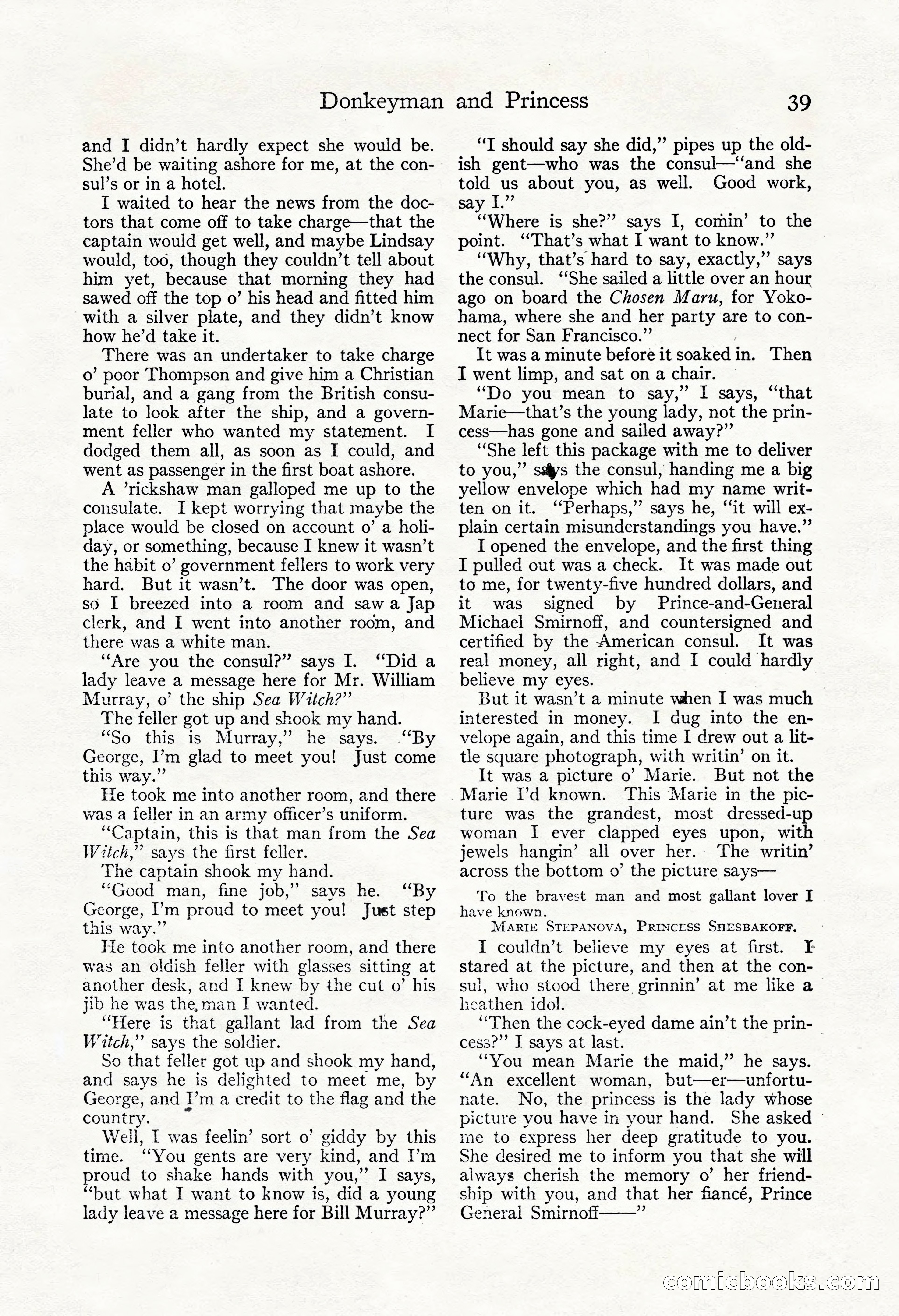 Adventure Magazine, May 3, 1921 — page 49 of 204