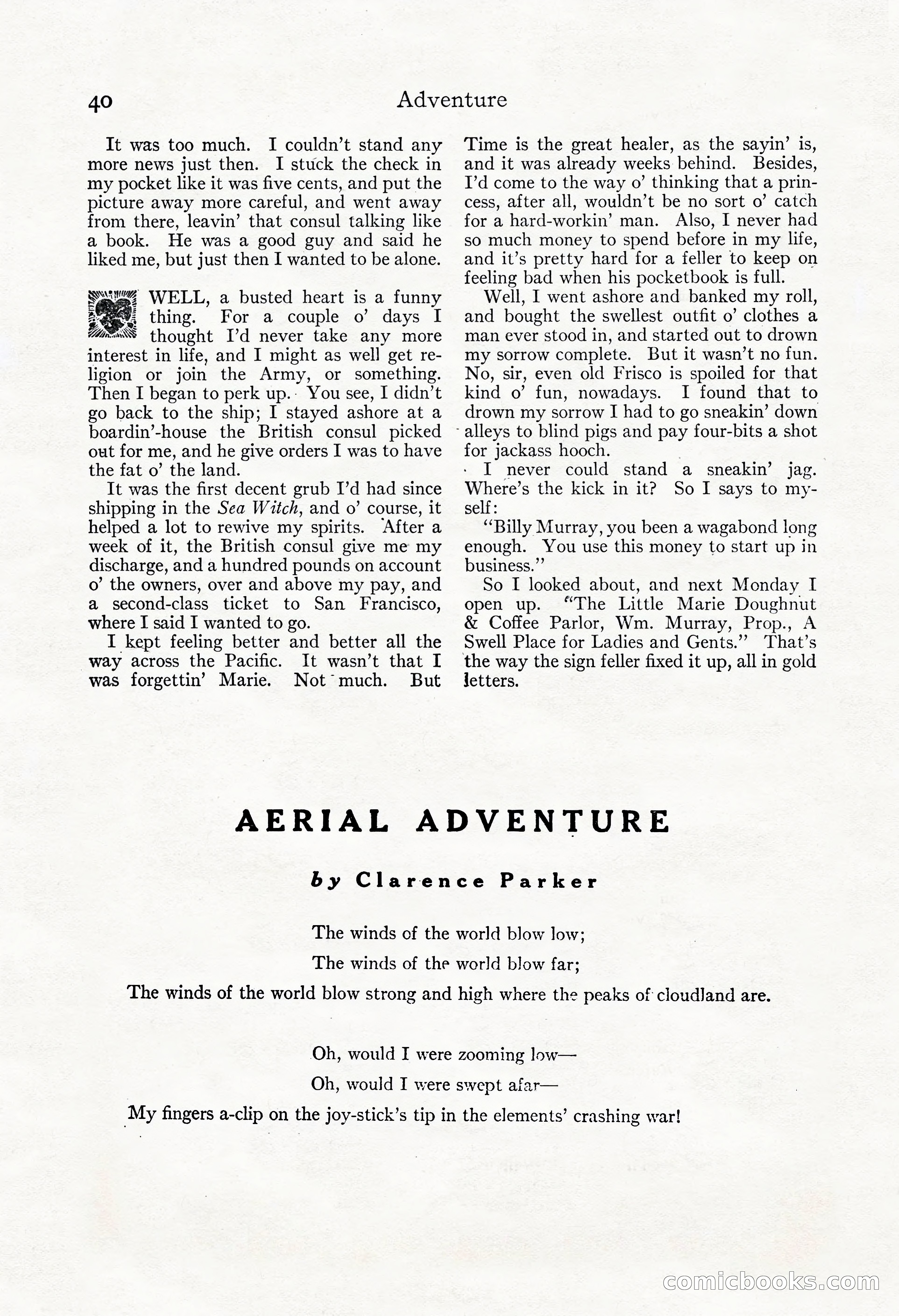 Adventure Magazine, May 3, 1921 — page 50 of 204