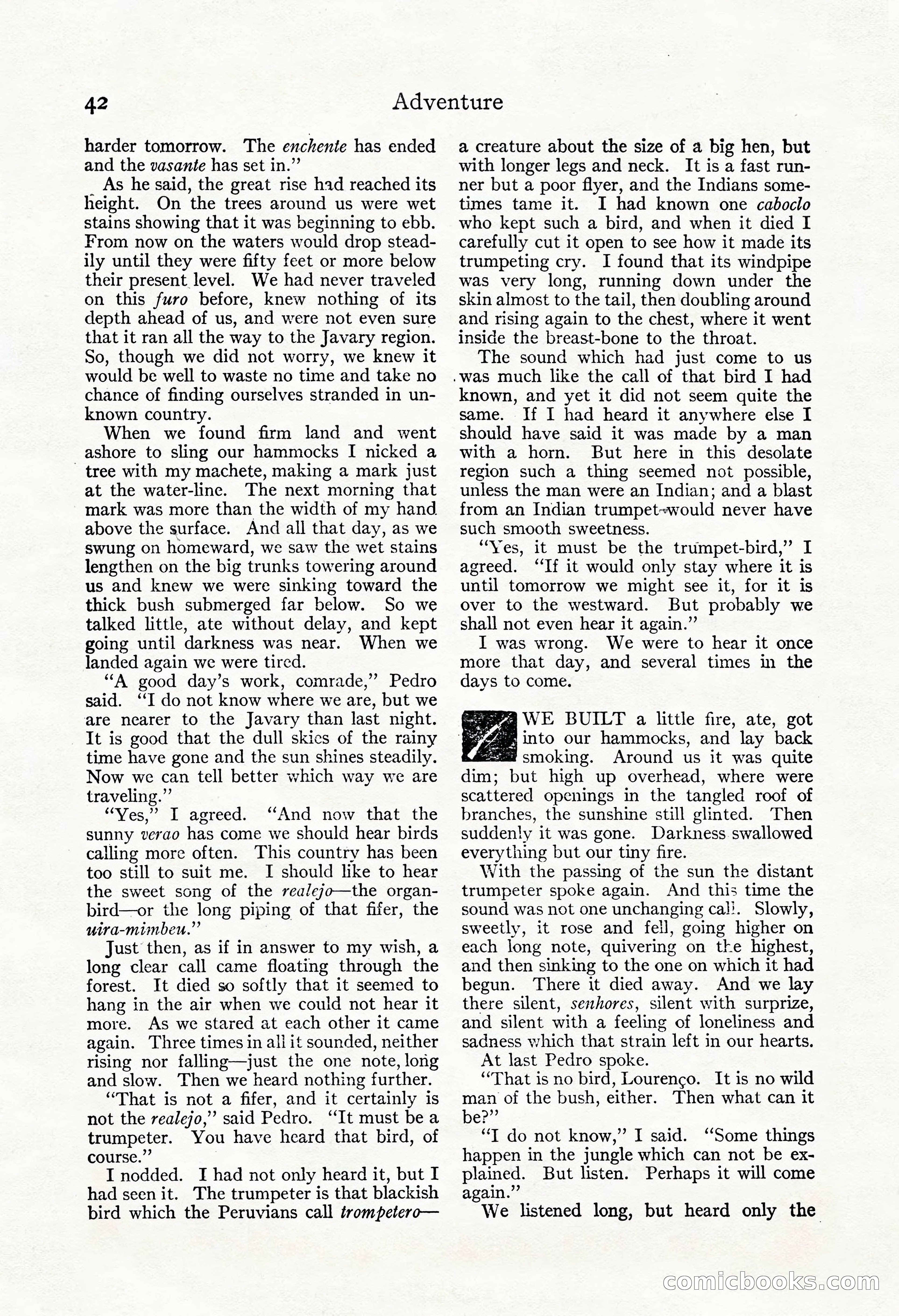 Adventure Magazine, May 3, 1921 — page 52 of 204