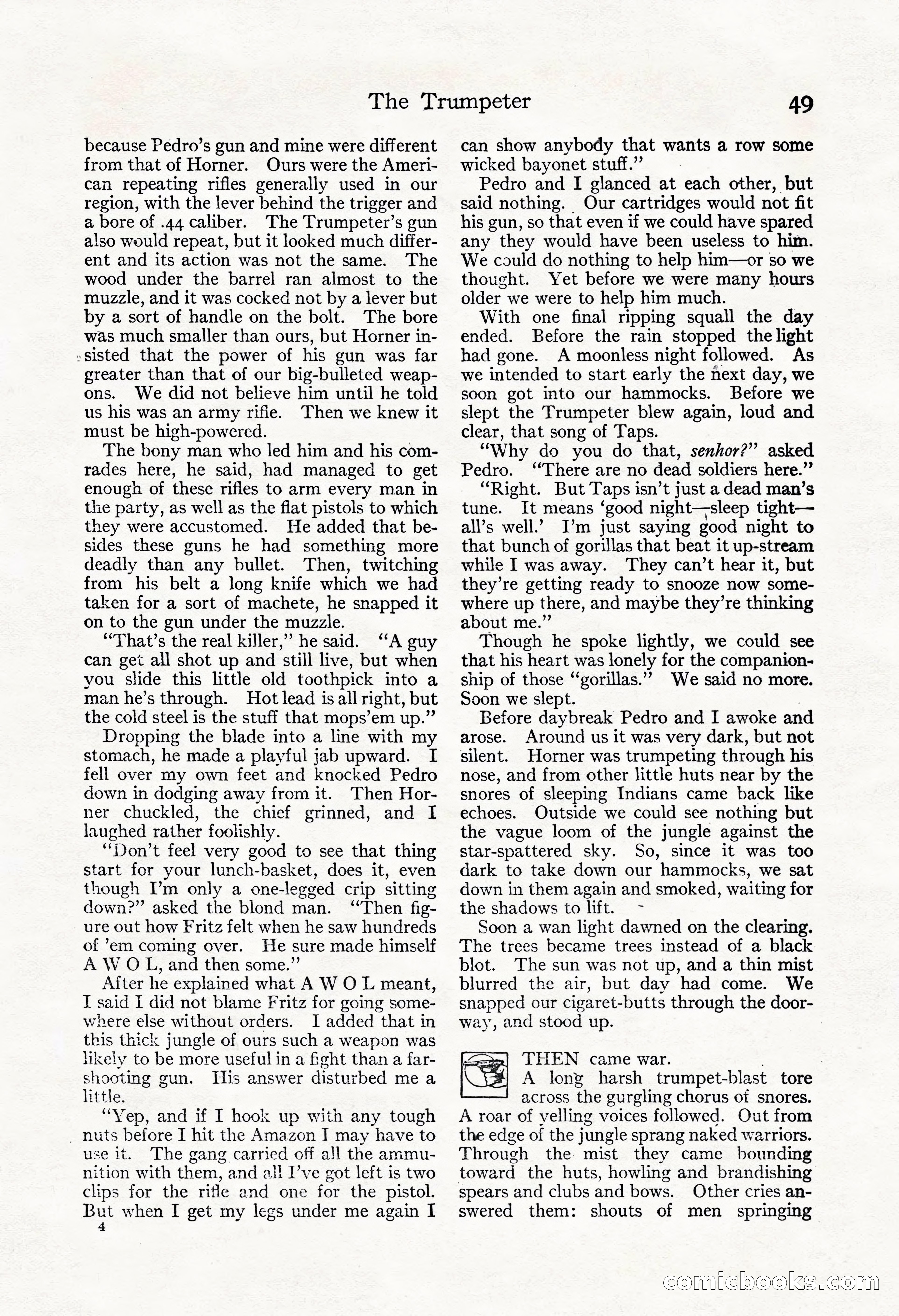 Adventure Magazine, May 3, 1921 — page 59 of 204