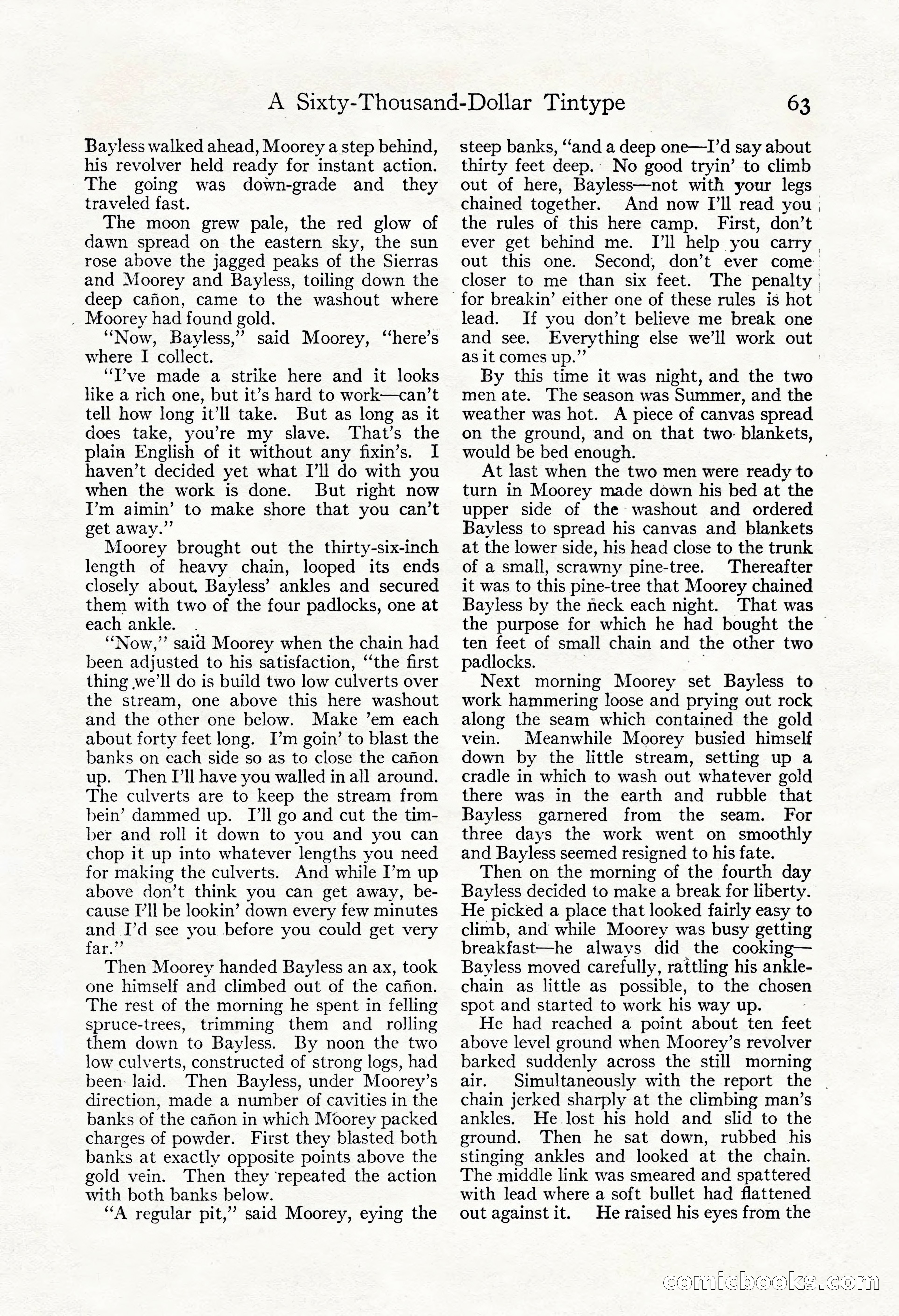 Adventure Magazine, May 3, 1921 — page 73 of 204