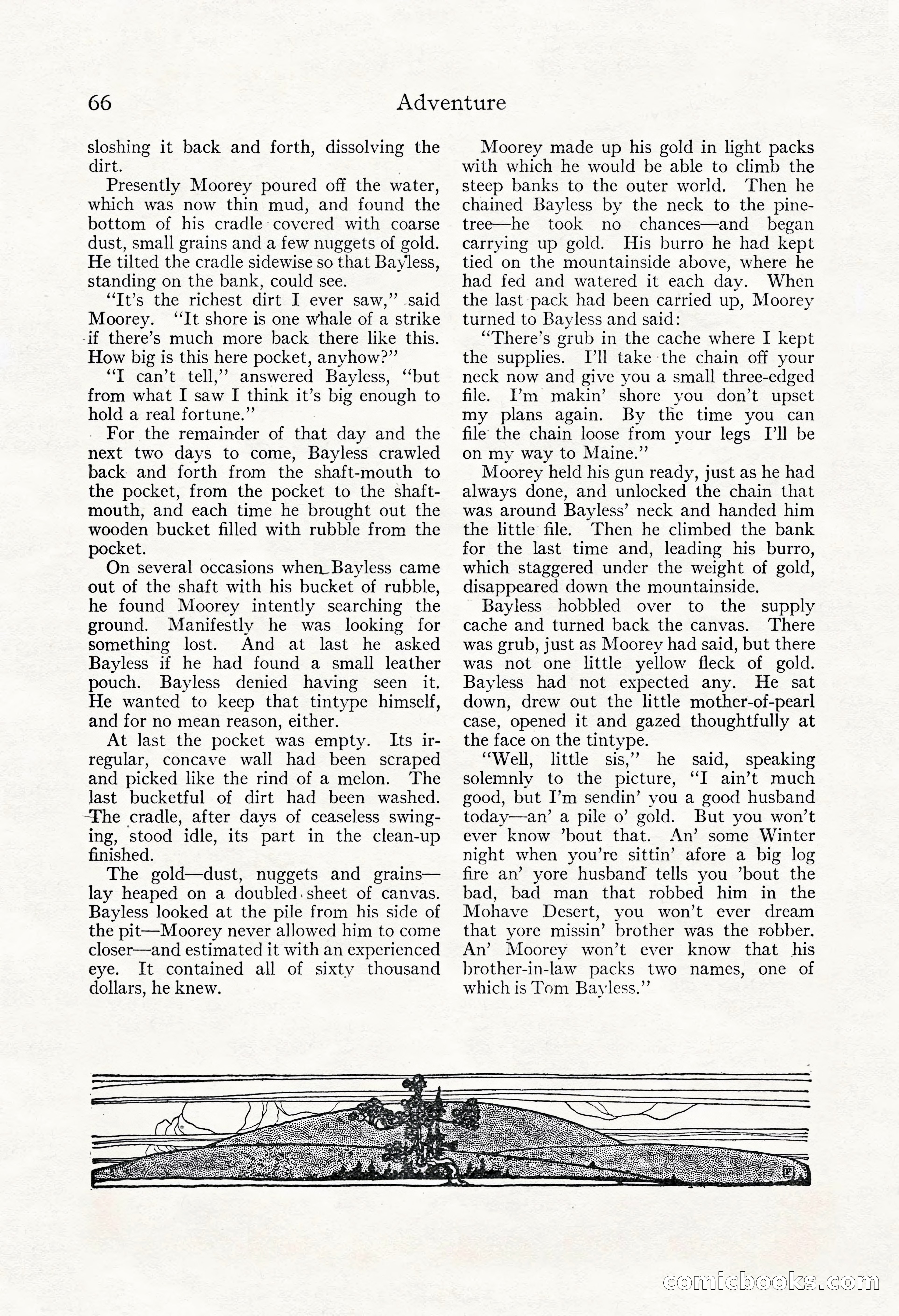 Adventure Magazine, May 3, 1921 — page 76 of 204