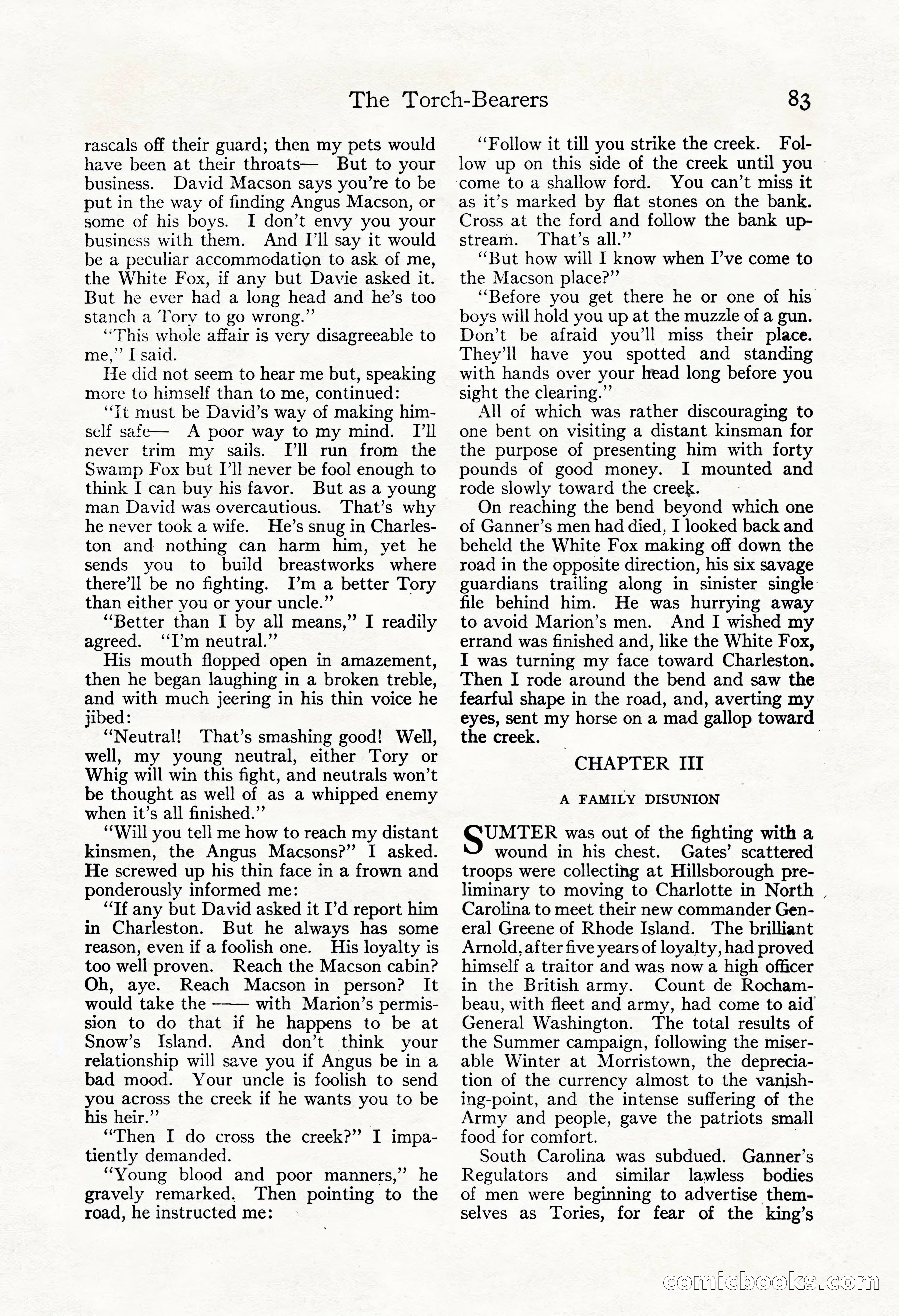 Adventure Magazine, May 3, 1921 — page 93 of 204