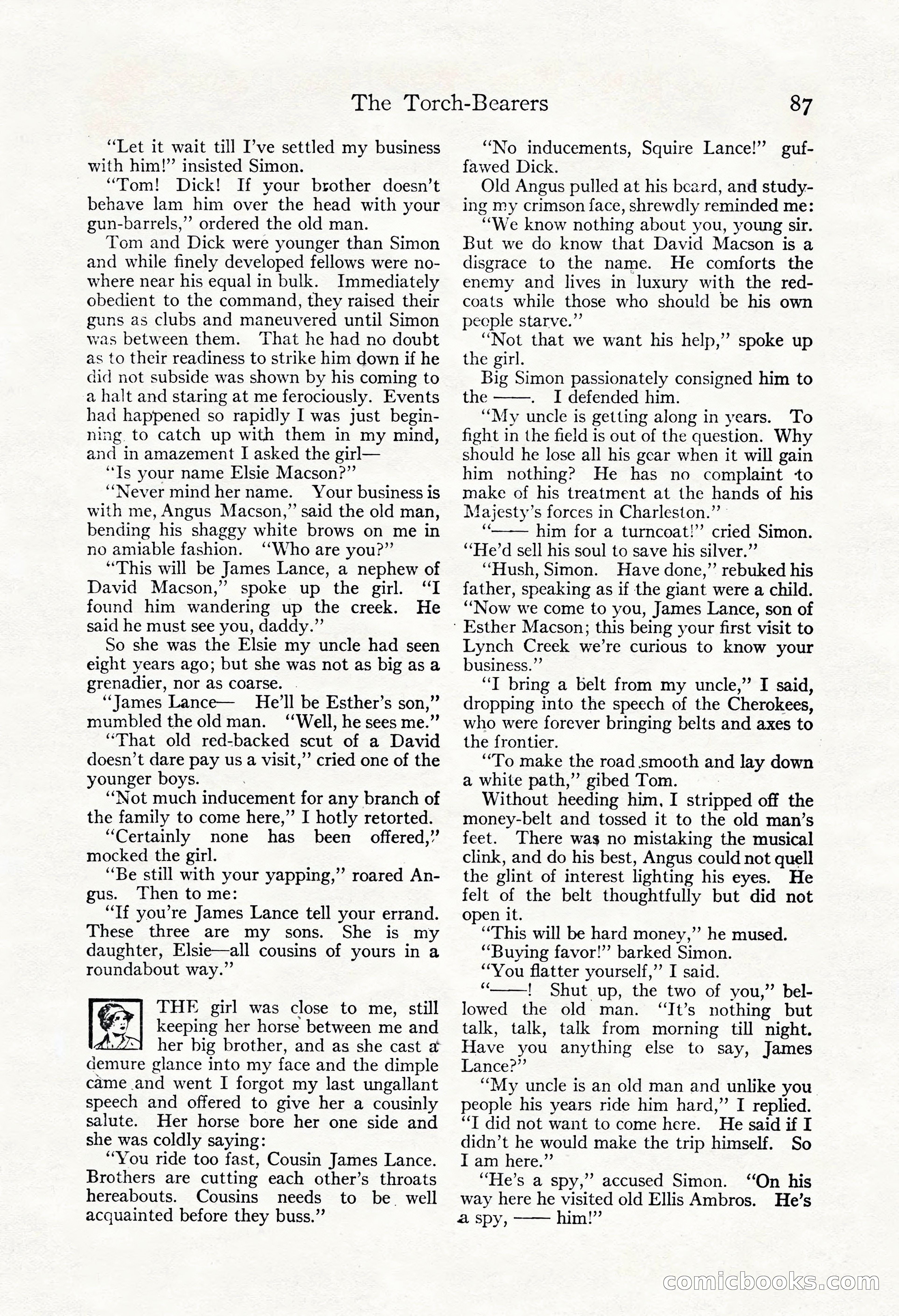 Adventure Magazine, May 3, 1921 — page 97 of 204