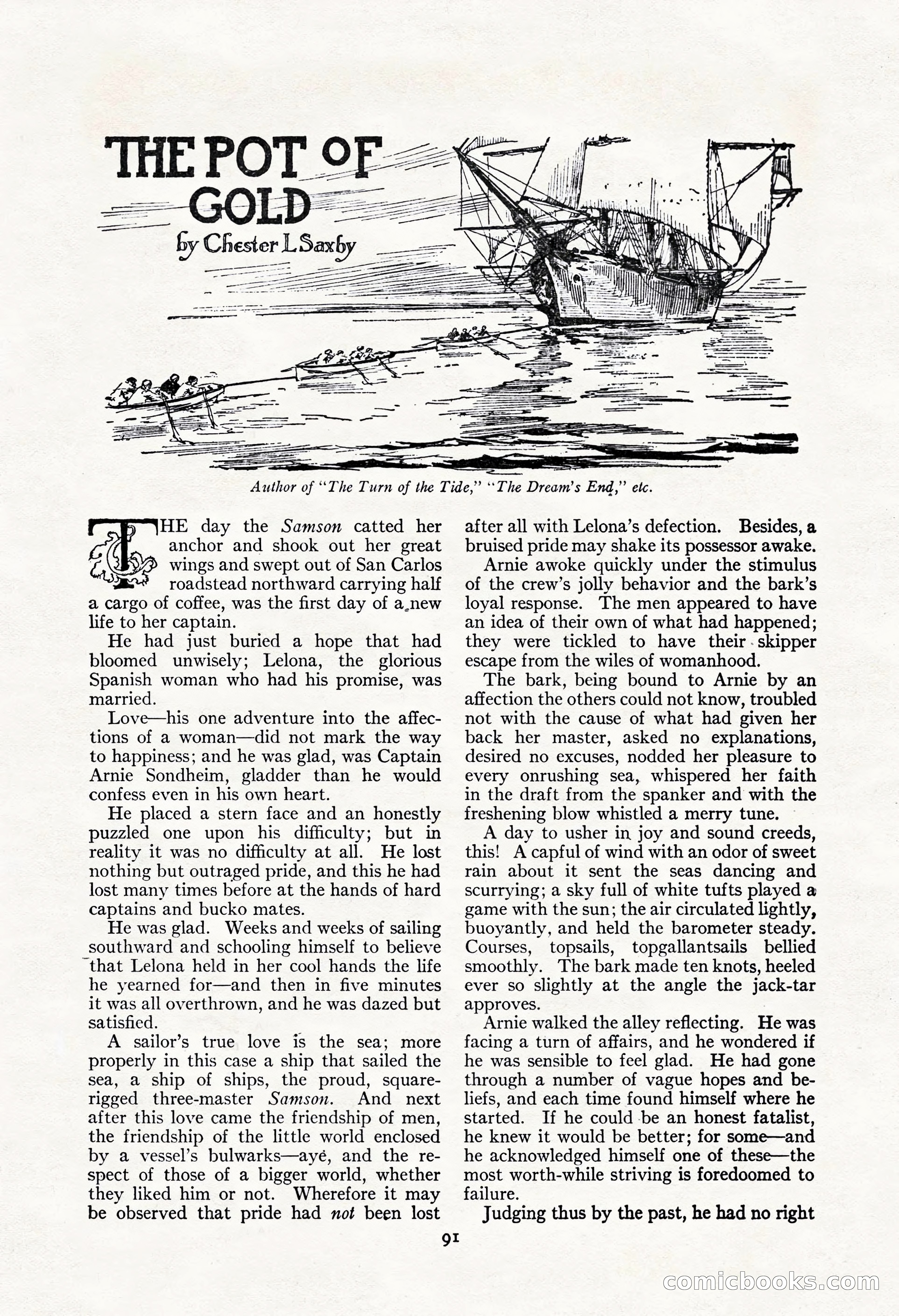 Adventure Magazine, May 3, 1921 — page 101 of 204