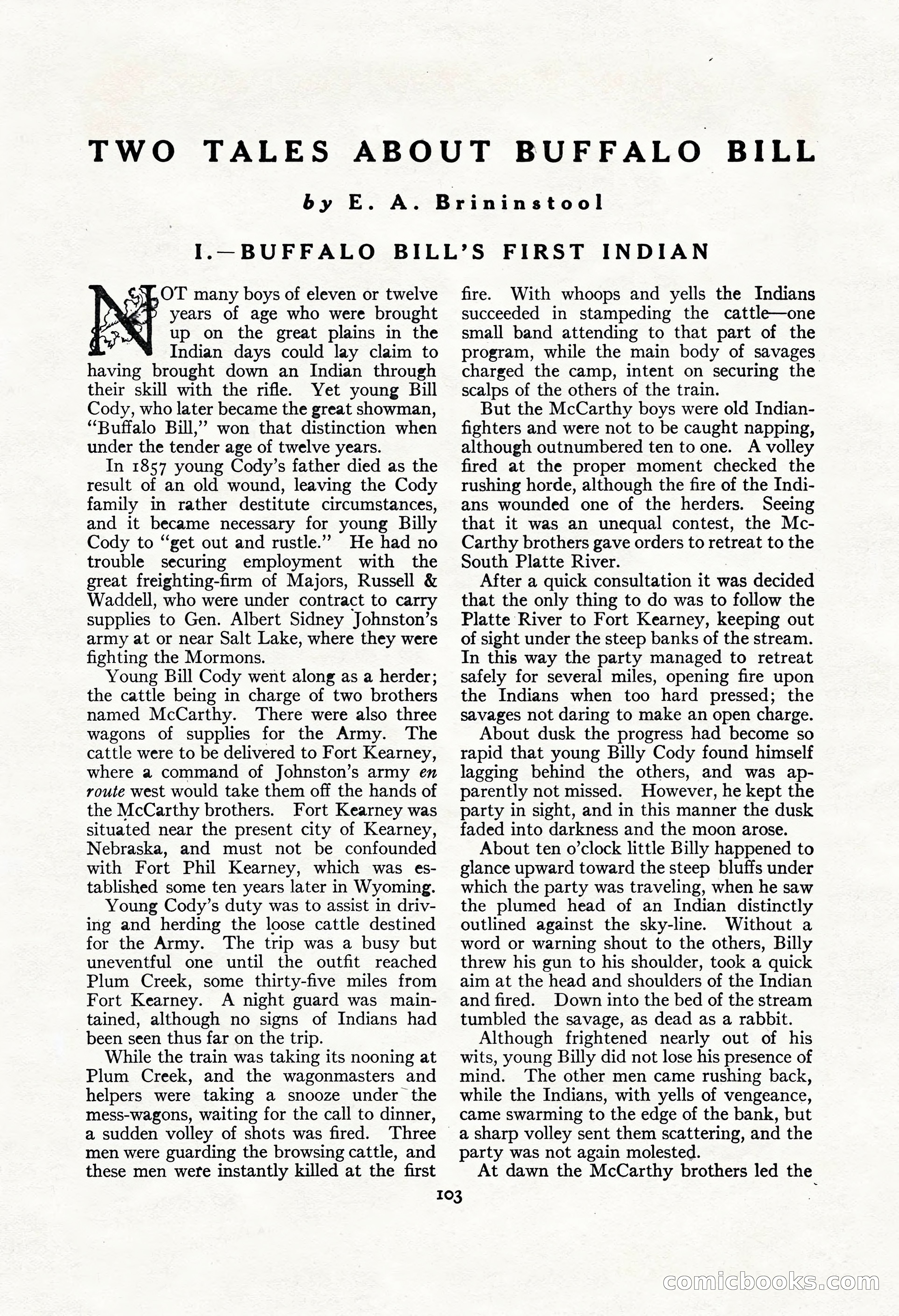 Adventure Magazine, May 3, 1921 — page 113 of 204