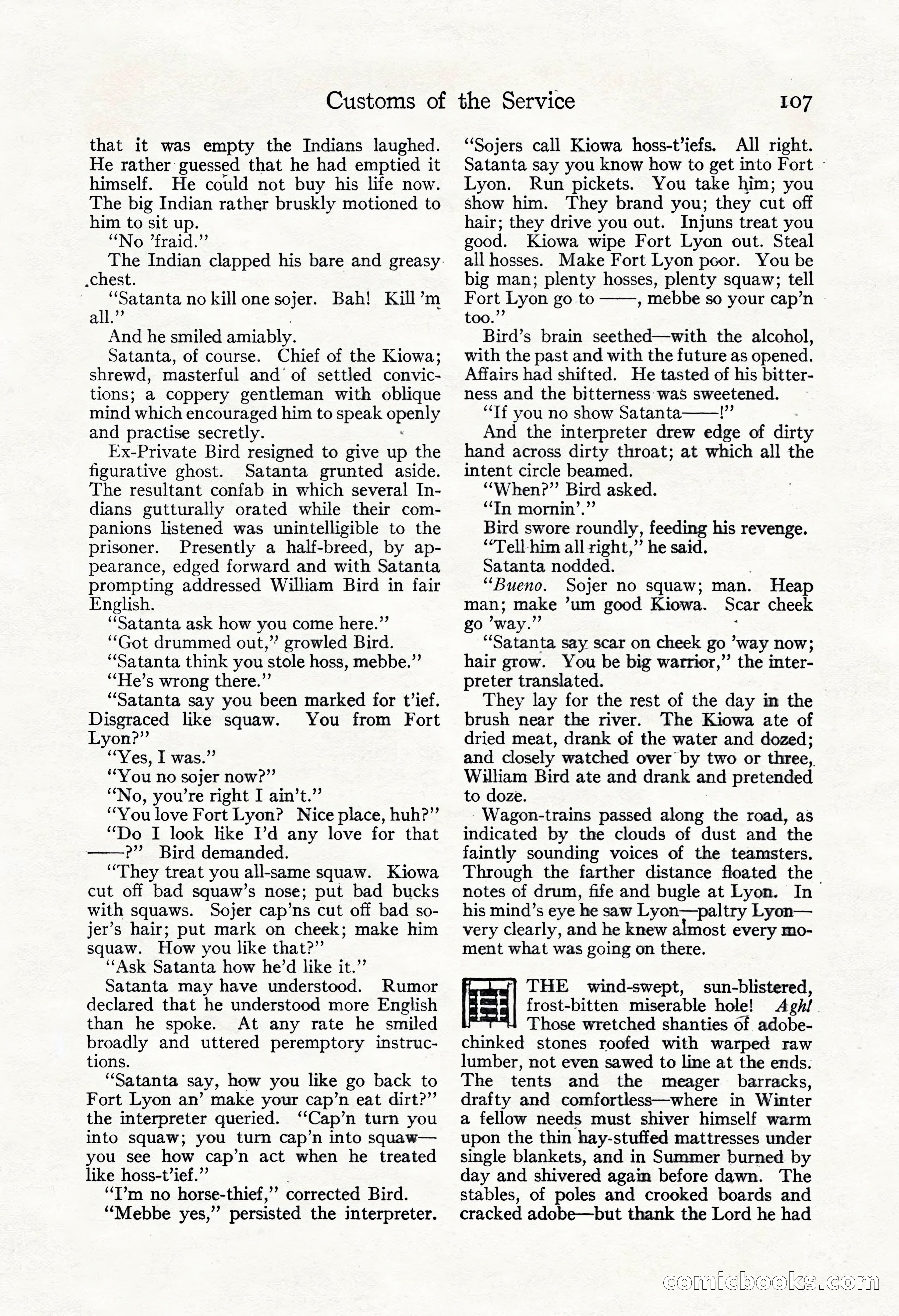 Adventure Magazine, May 3, 1921 — page 117 of 204