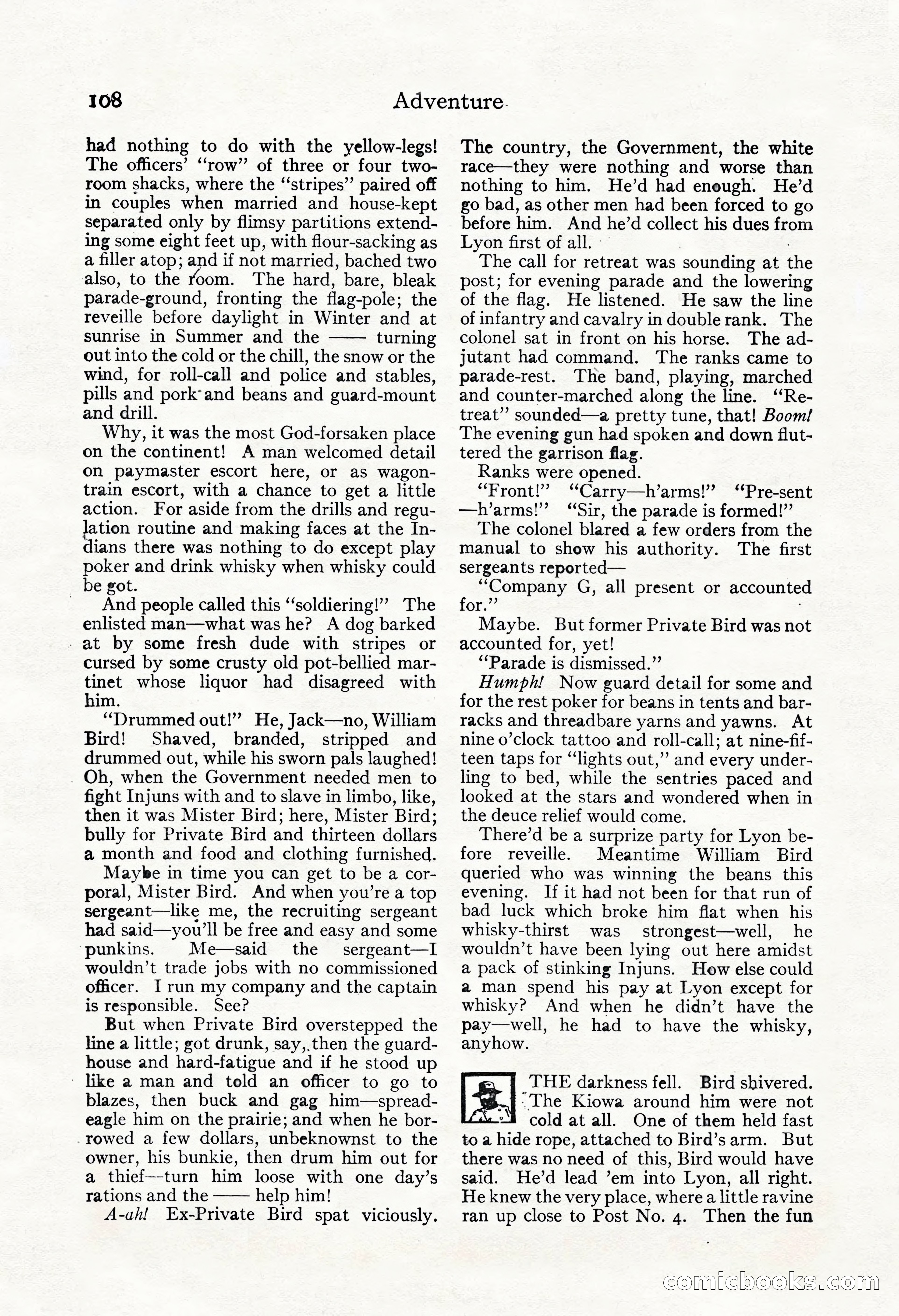Adventure Magazine, May 3, 1921 — page 118 of 204