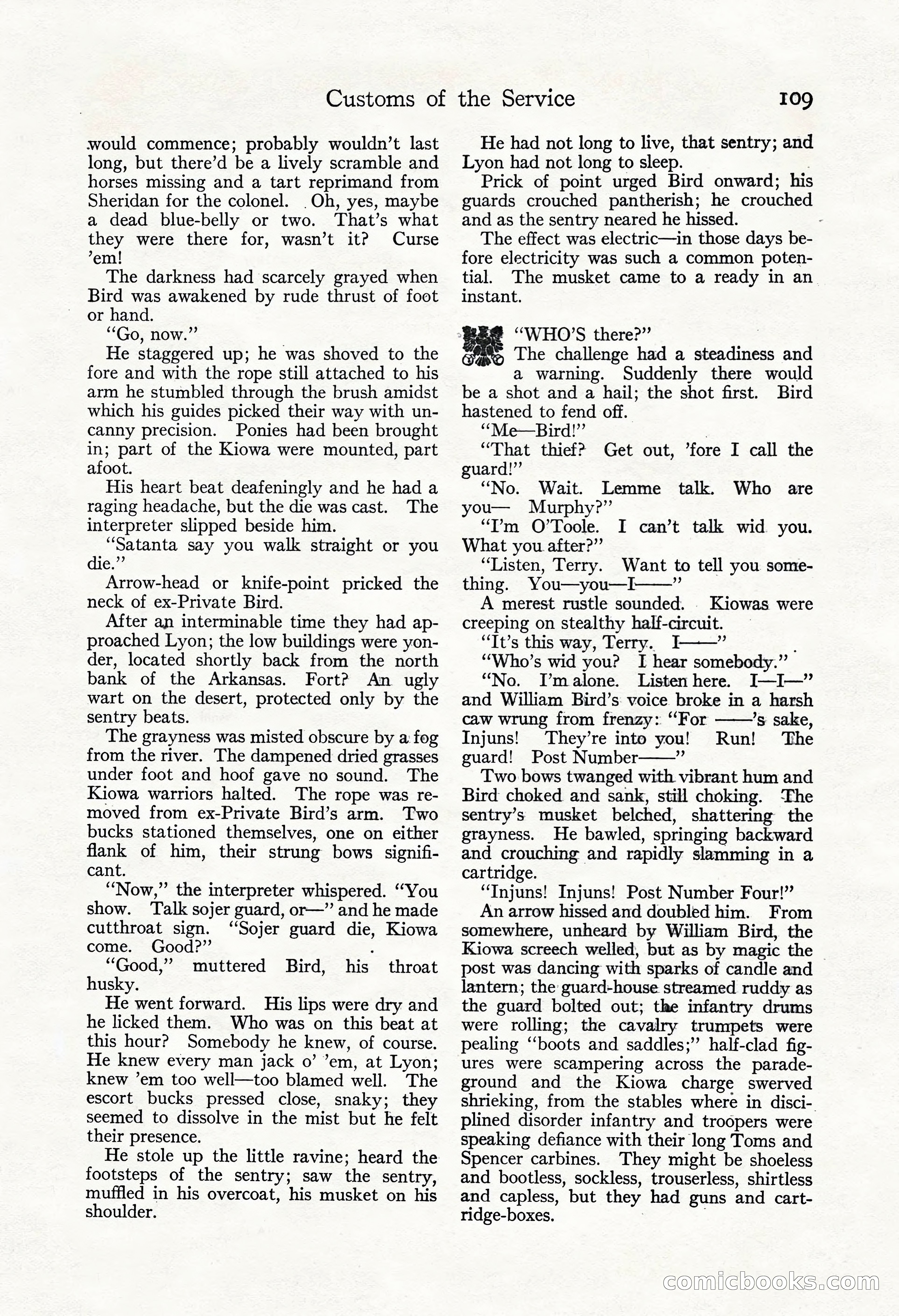 Adventure Magazine, May 3, 1921 — page 119 of 204